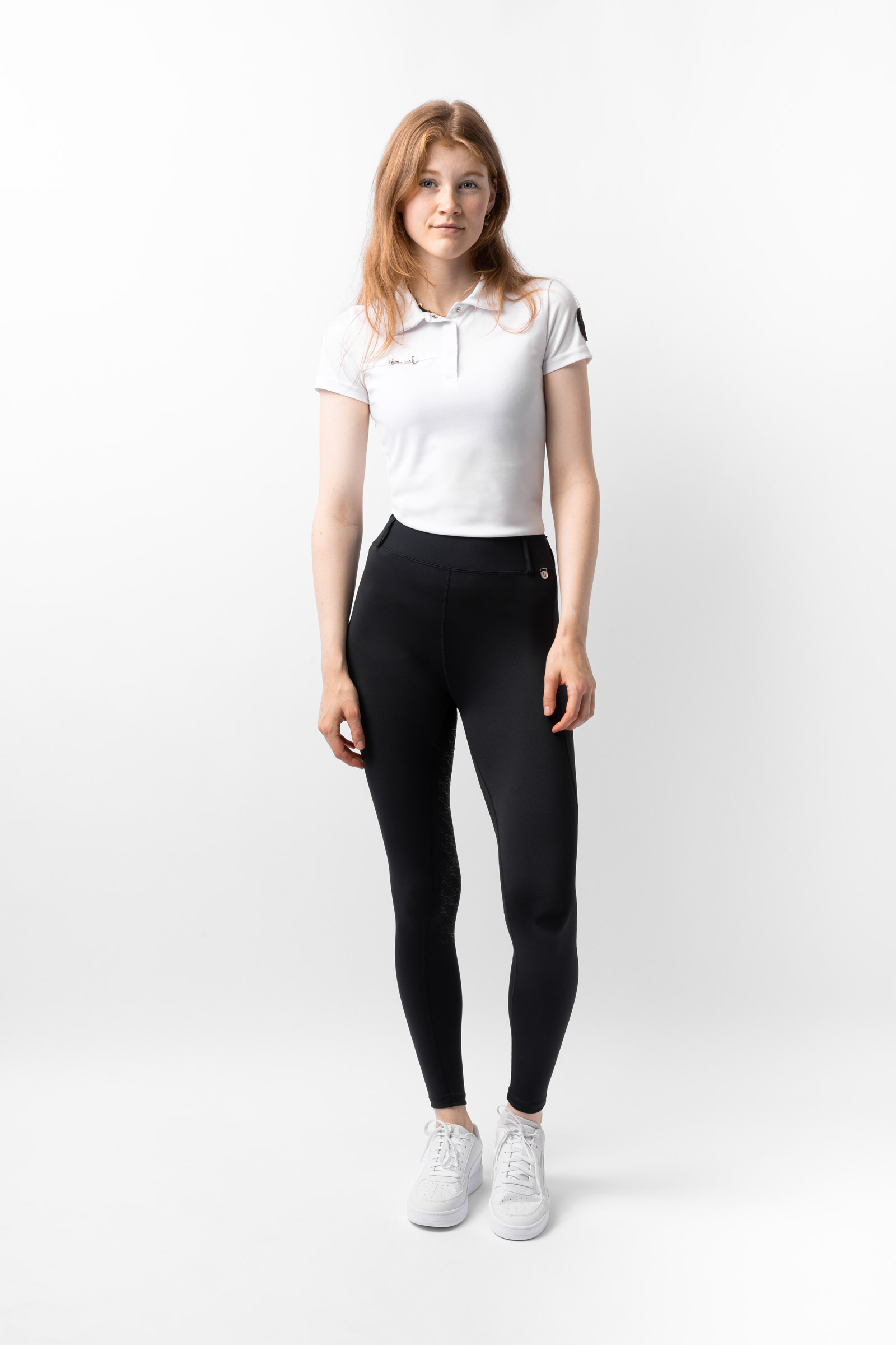 Leggings &eacute;quitation &agrave; fond int&eacute;gral Grip Horze Dea, femme