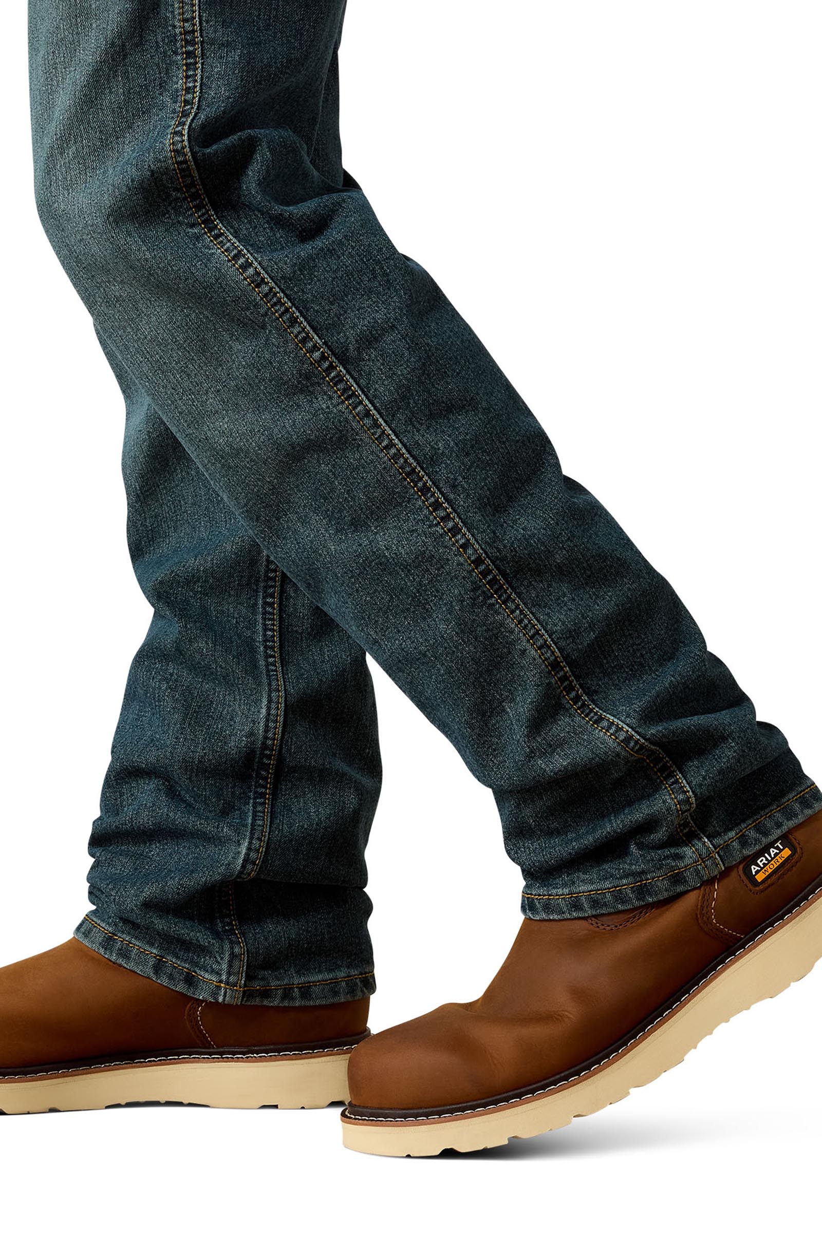 Ariat Rebar M7 Slim DuraStretch Workhorse Jean de travail homme coupe droite