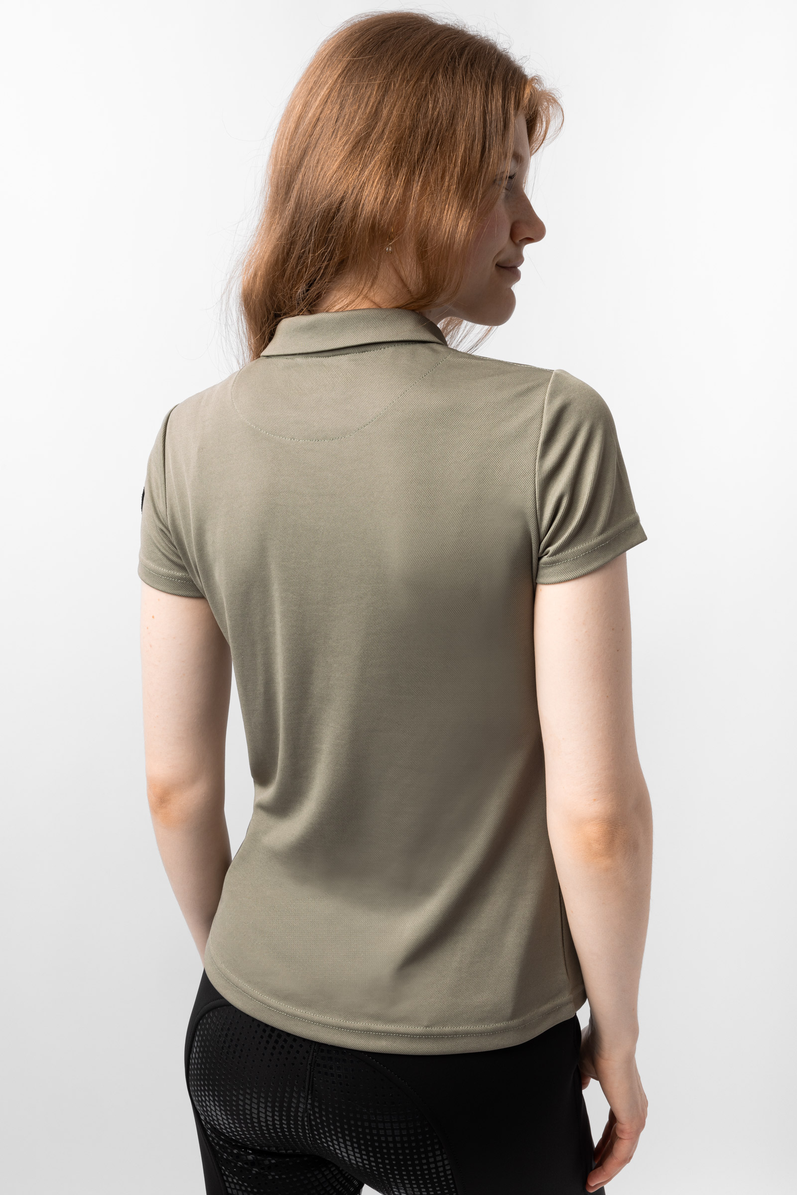 Polo fonctionnel &agrave; manches courtes Horze Denise, femme