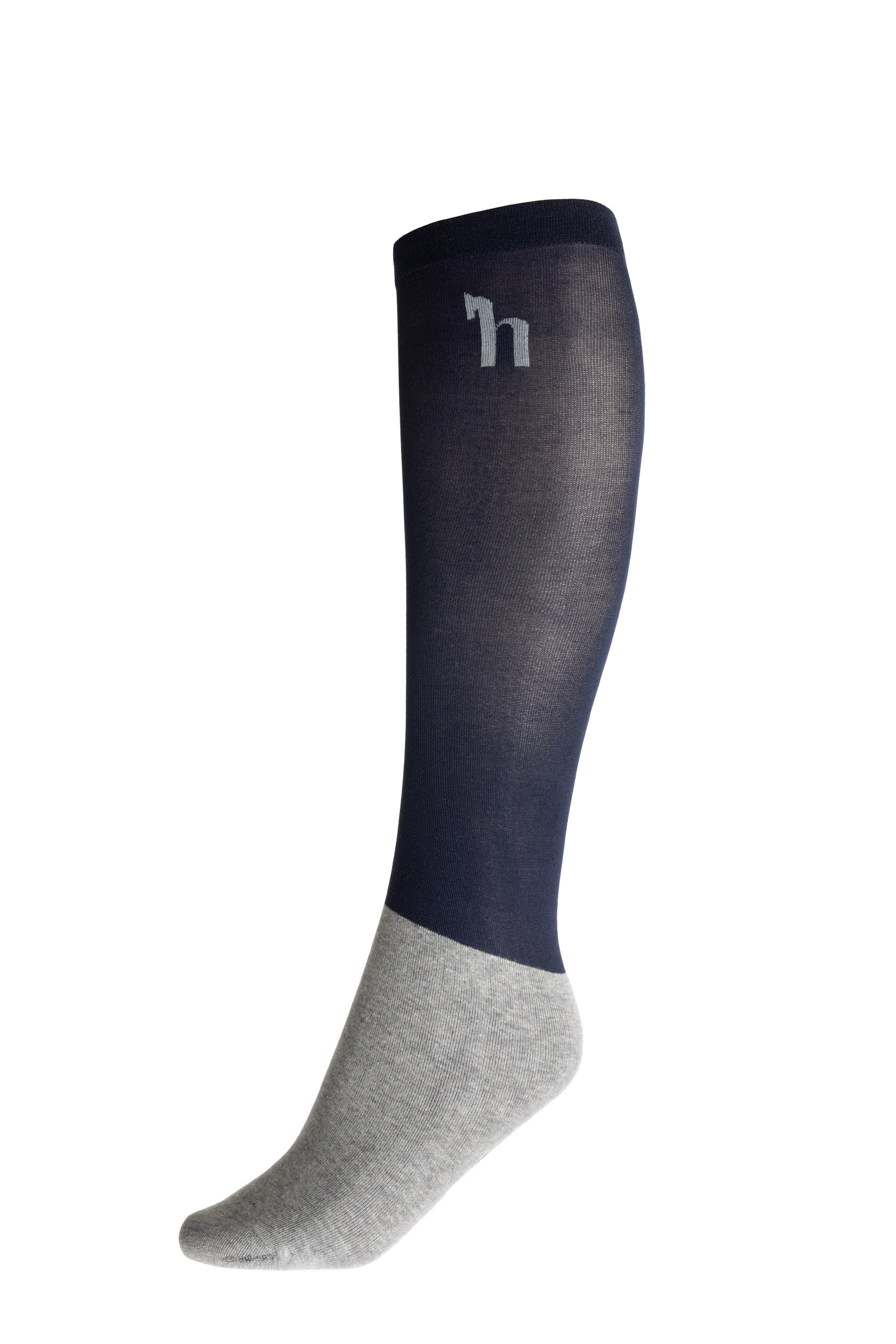 Dark Navy Chaussettes d'&eacute;quitation Horze (lot de 3)