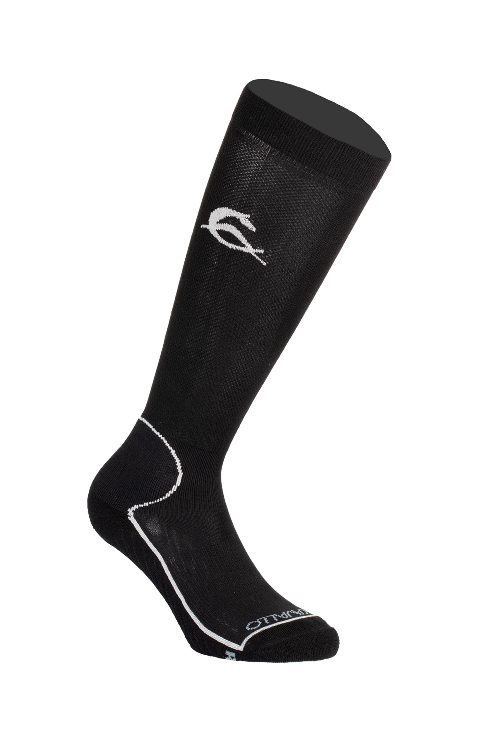 Black Acavallo chaussettes sans couture Deocell  