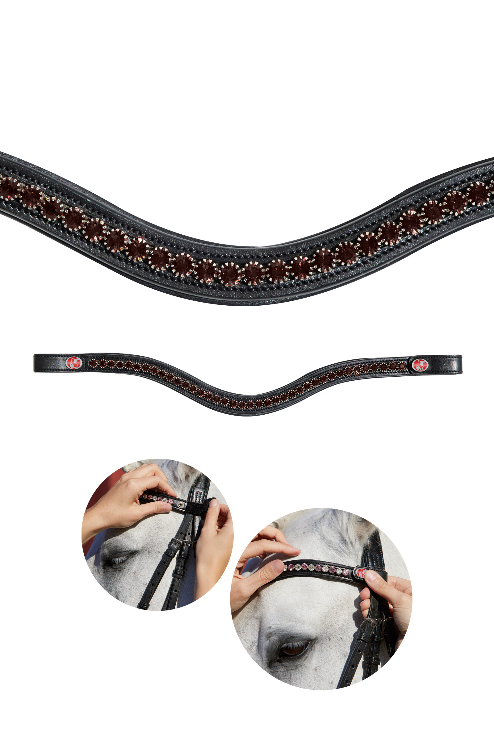 Kieffer FlexiLoop® Crystal Browband