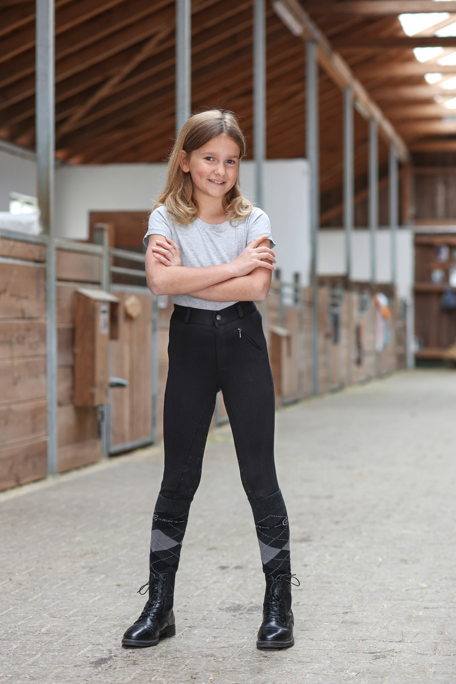 Pantalon d'équitation Covalliero Organomic Enfant