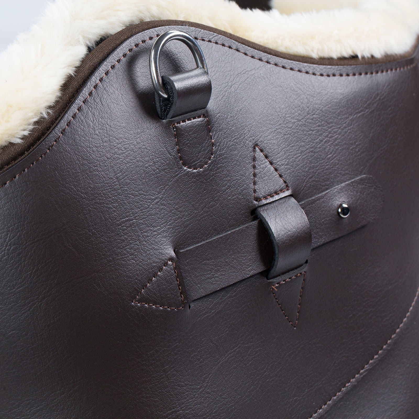 Sangle à bavette Horze Atlanta avec doublure velours