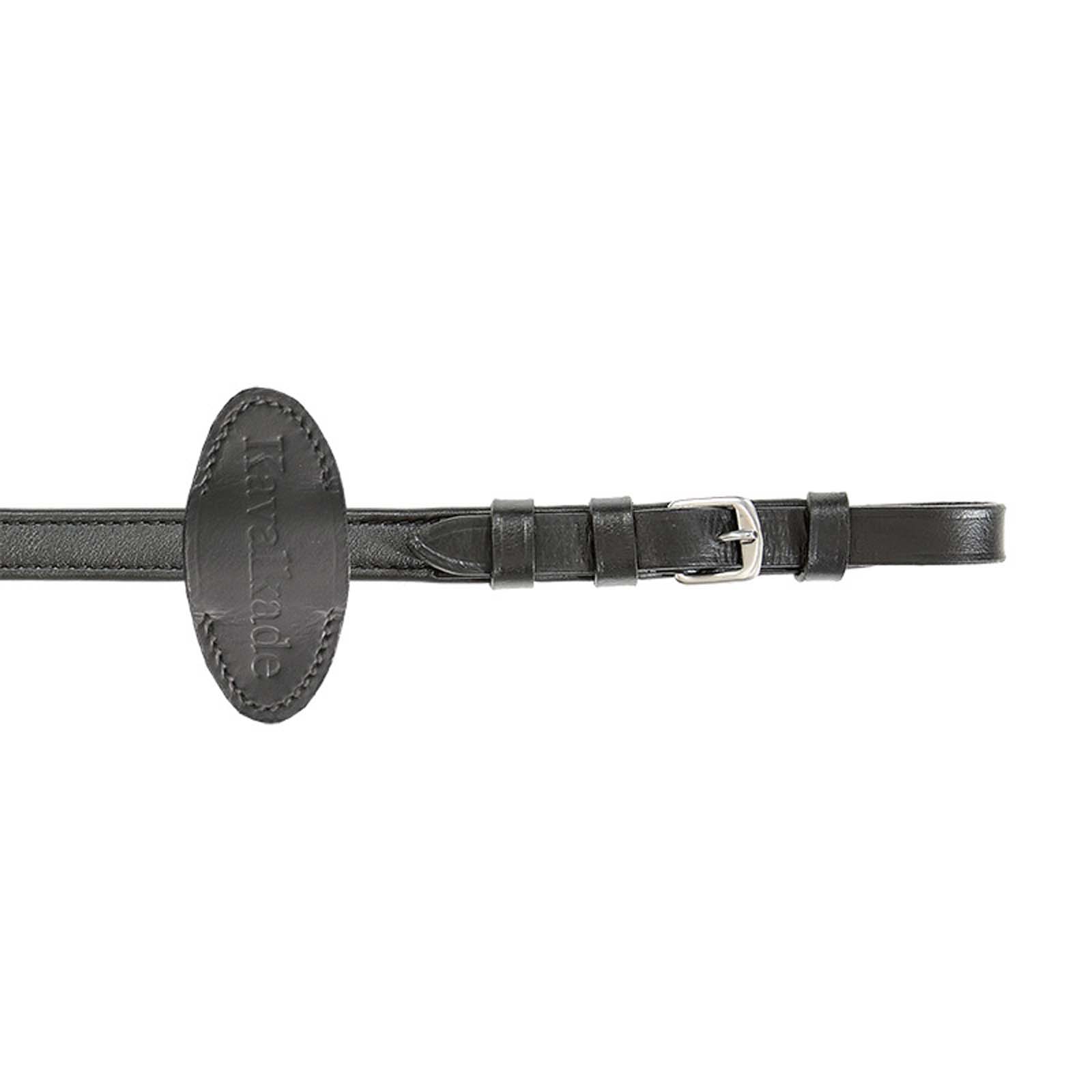 Rênes en cuir souple Kavalkade (16 mm)