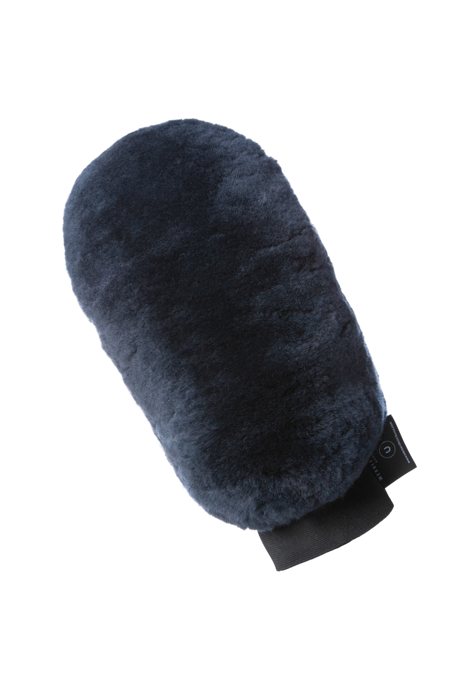 Anthracite Christ Gant de brossage avec peau de mouton des 2 côtés