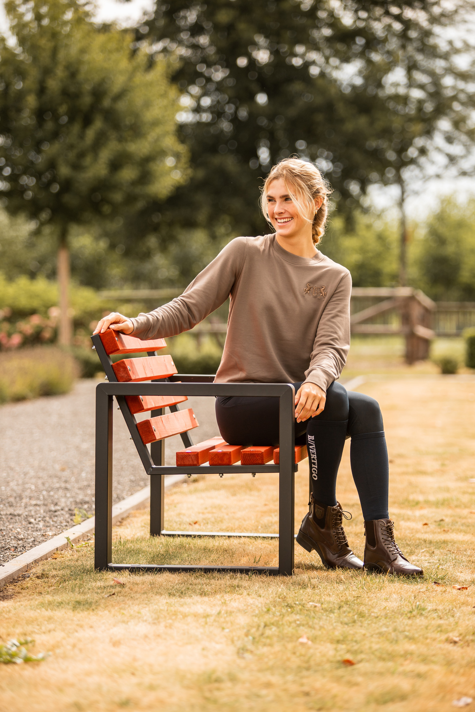 Sweat-shirt B Vertigo Erica en bambou pour femme