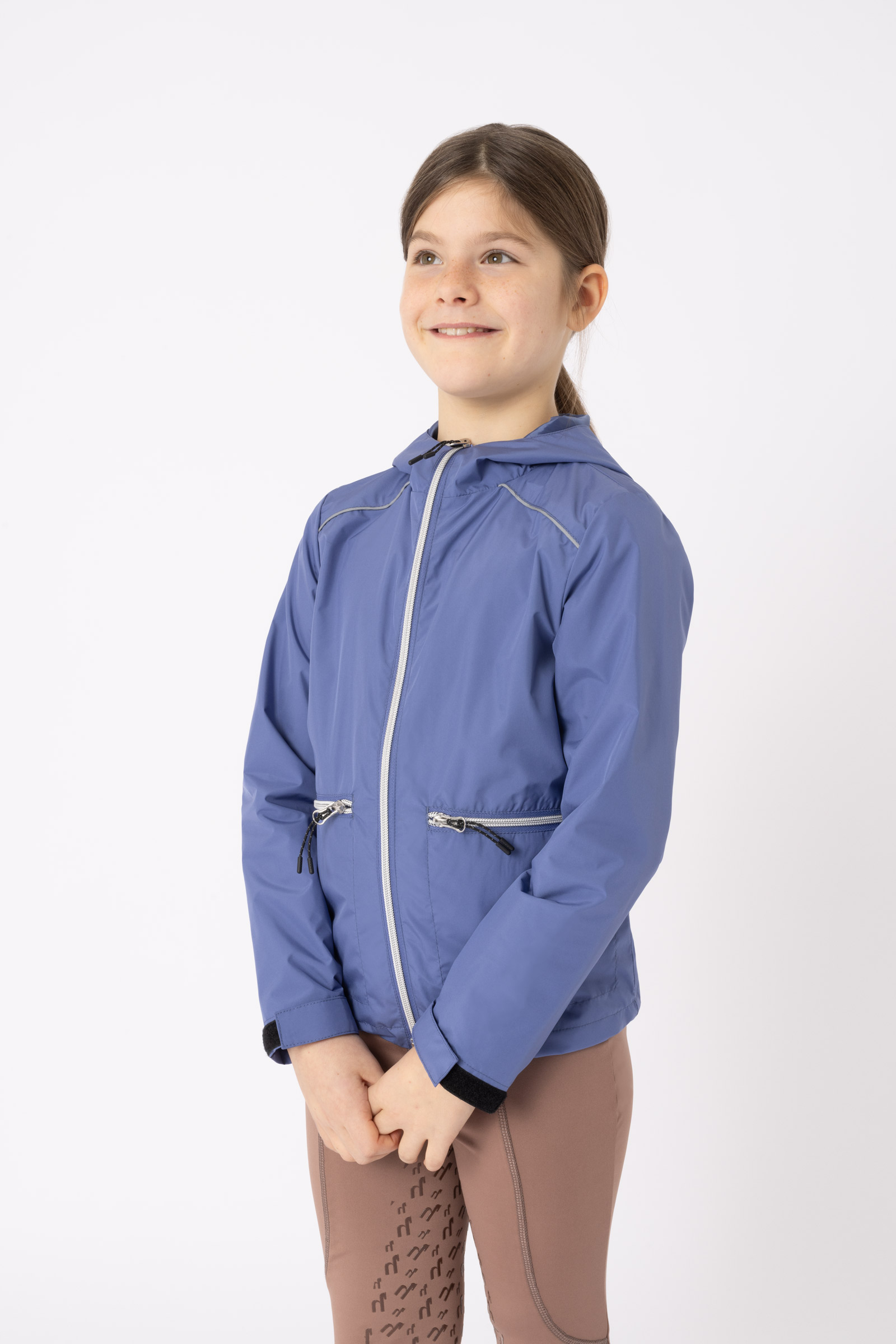 Veste d'équitation de concours doublée Horze Yona, enfant