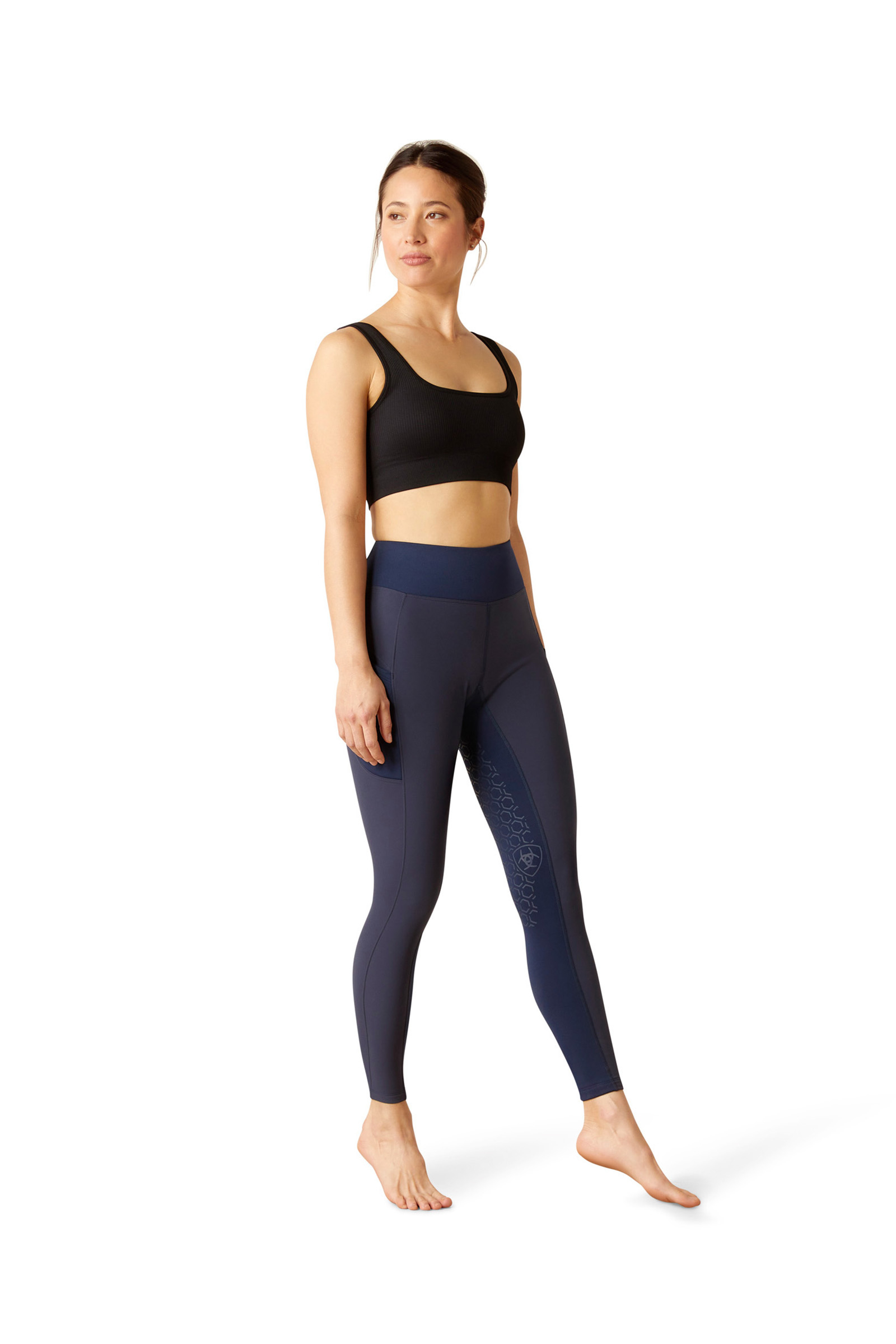 Collant d'équitation Ariat Boreas Half Grip pour femme