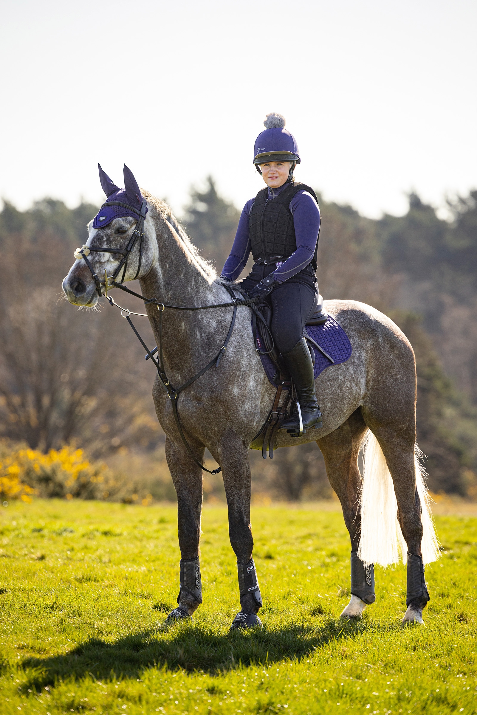 Tapis de selle mixte LeMieux Daim