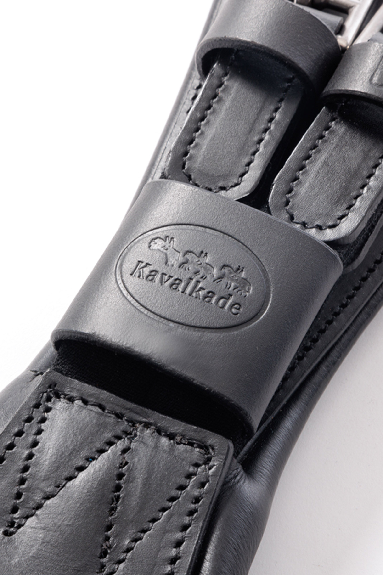 Kavalkade Julius Courroie en Cuir Huilé Court avec Élastique