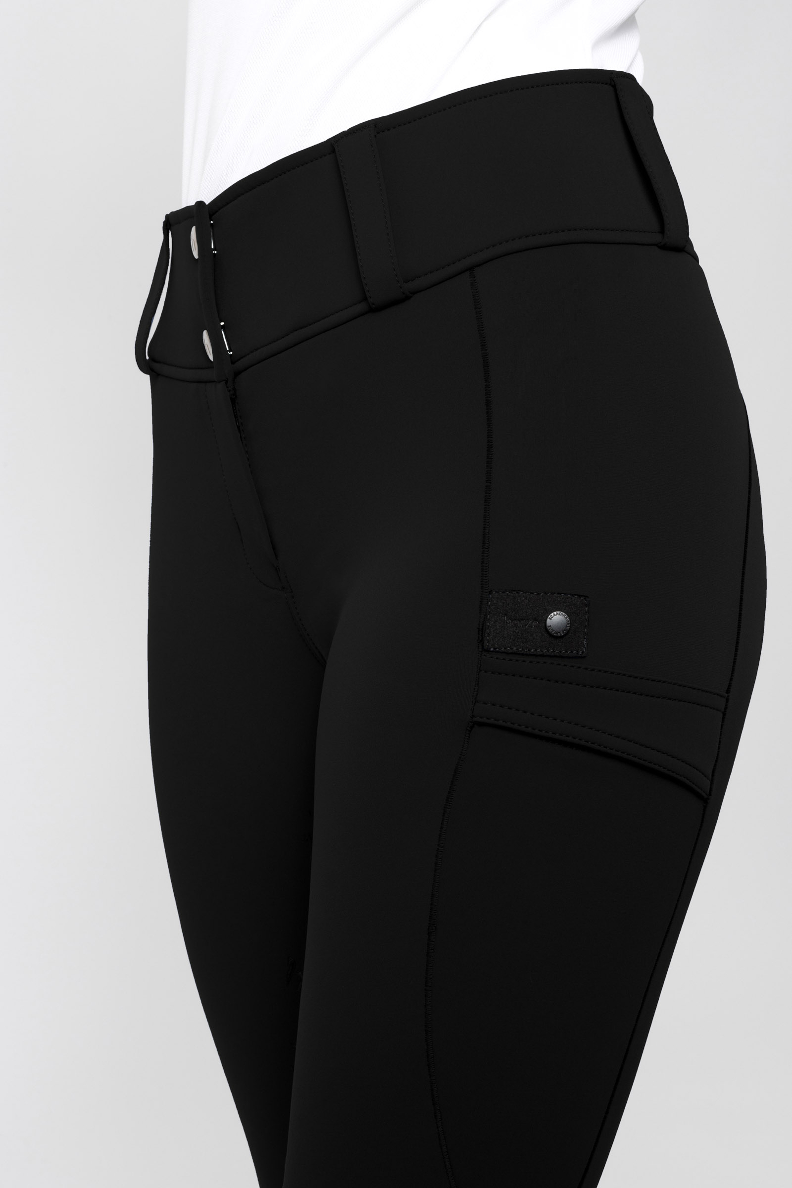 Pantalon d'équitation fond intégral grip fonctionnel Horze Camille, femme