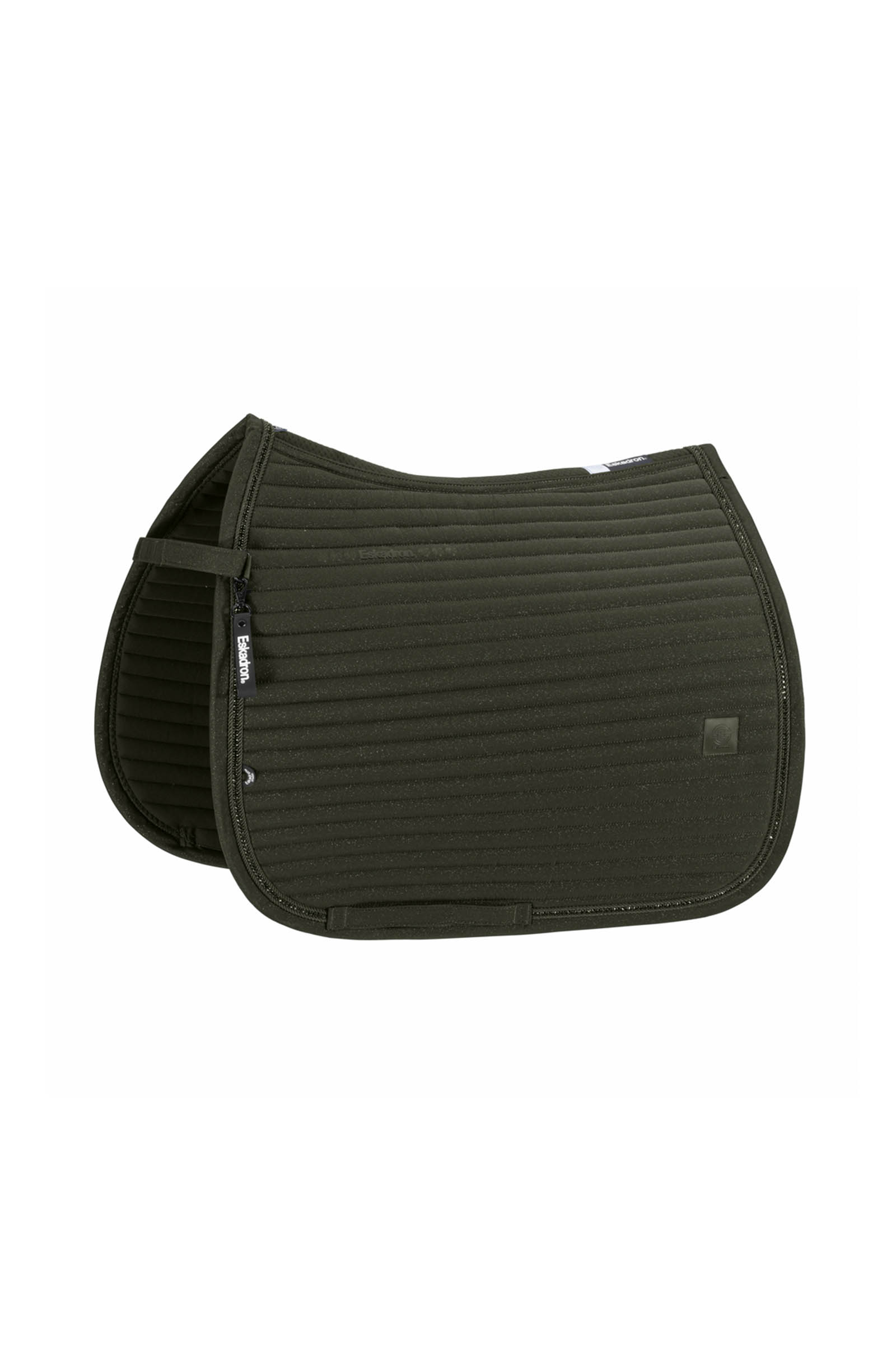 Olive Eskadron Dynamics AW25 tapis de selle de dressage Sparkle Crystal