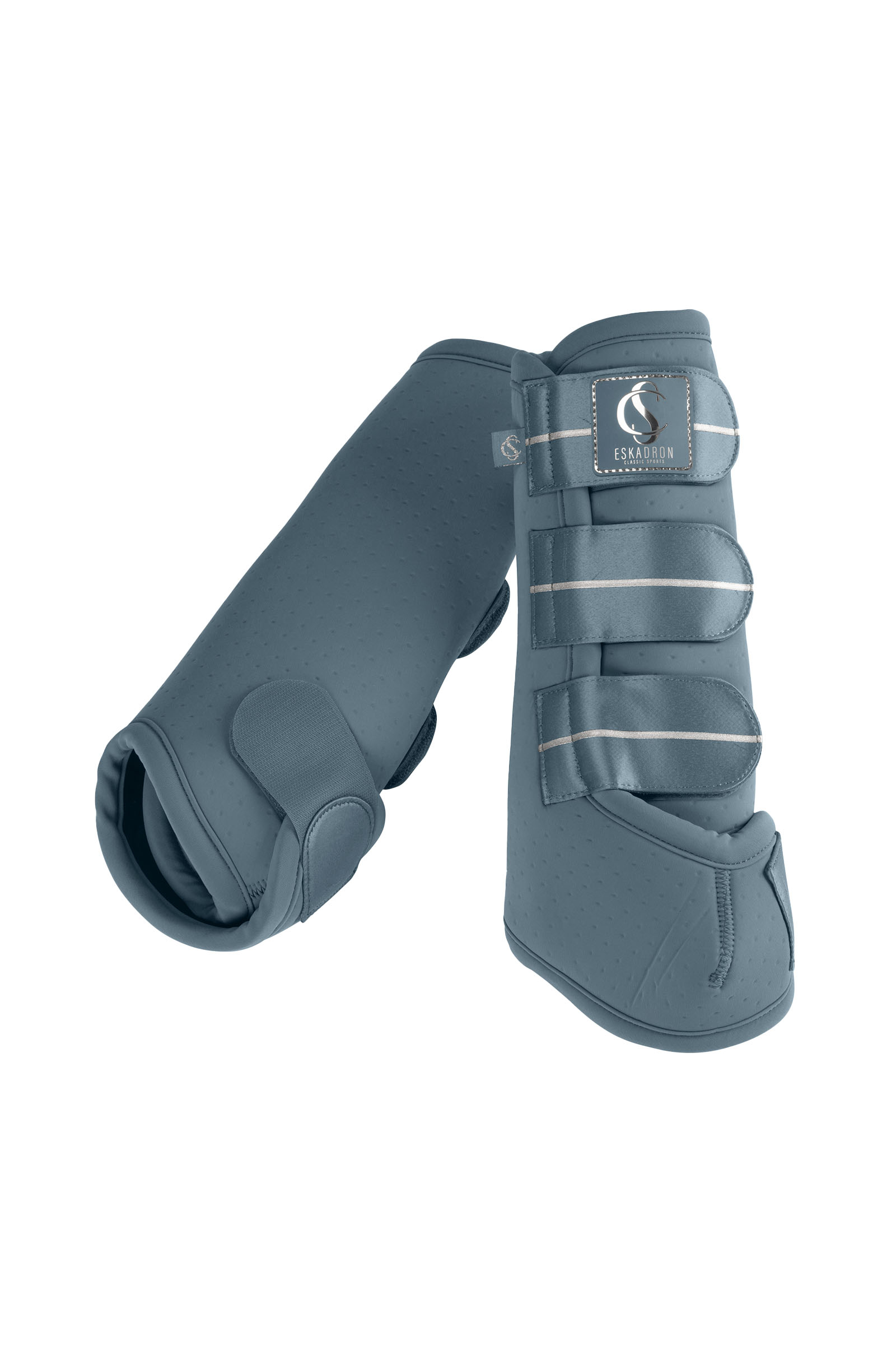 steel blue Eskadron Classic Sports SS25 Pro Dressage gu&ecirc;tres tendon, avant