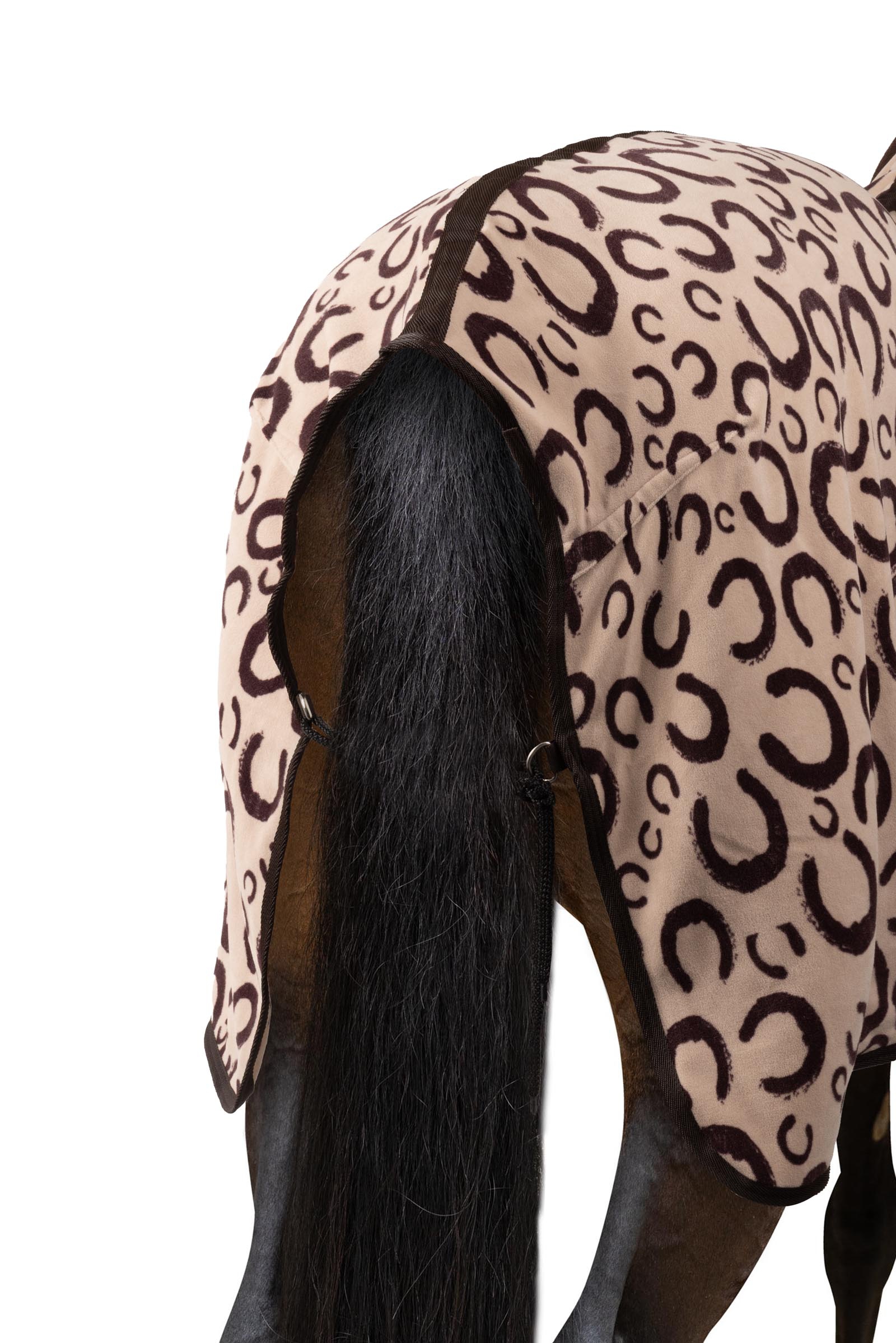 Horze couverture s&eacute;chante en teddyfleece avec poil long