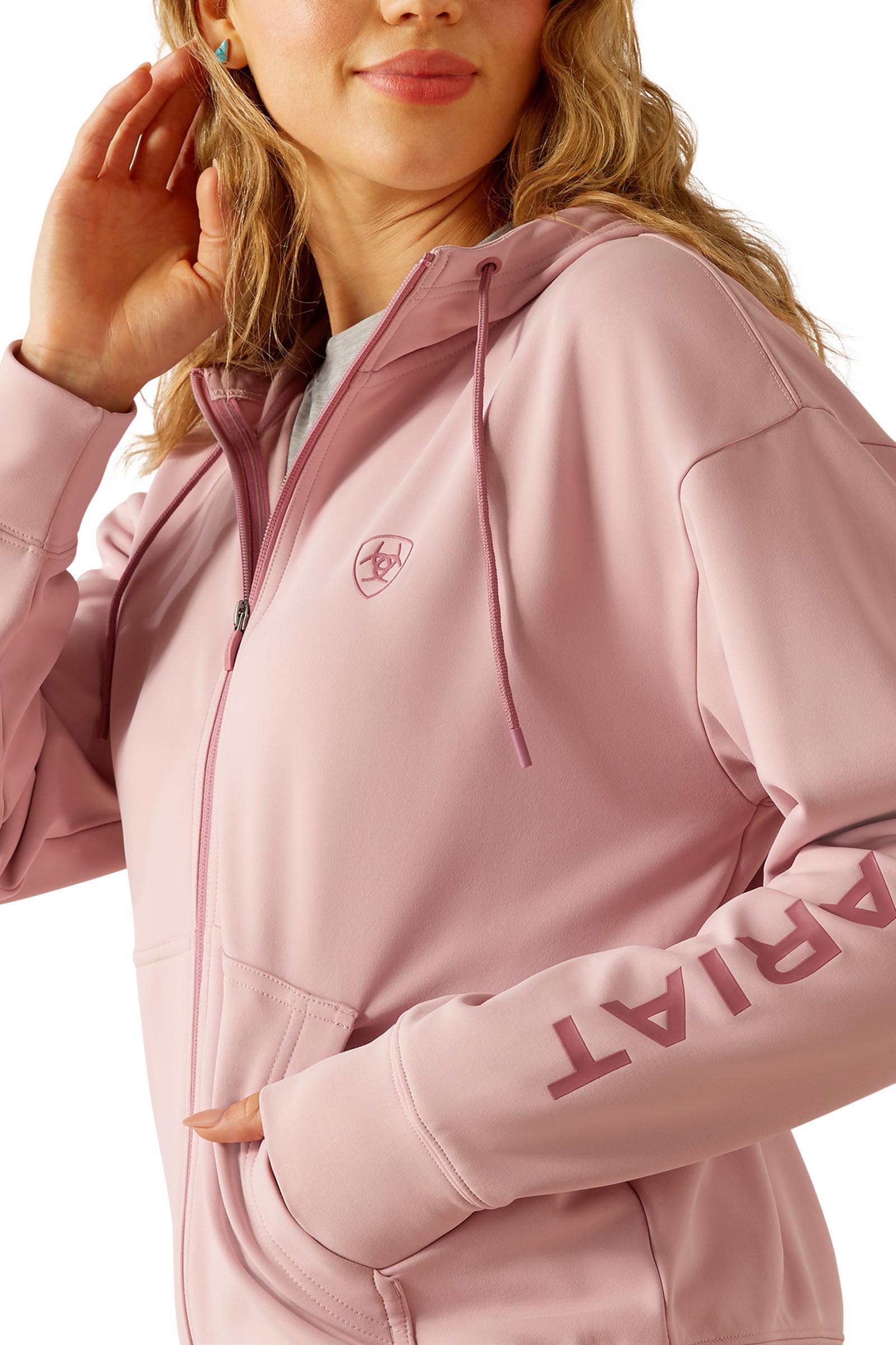 Ariat Breeze sweat &agrave; capuche pour femme avec zip int&eacute;gral