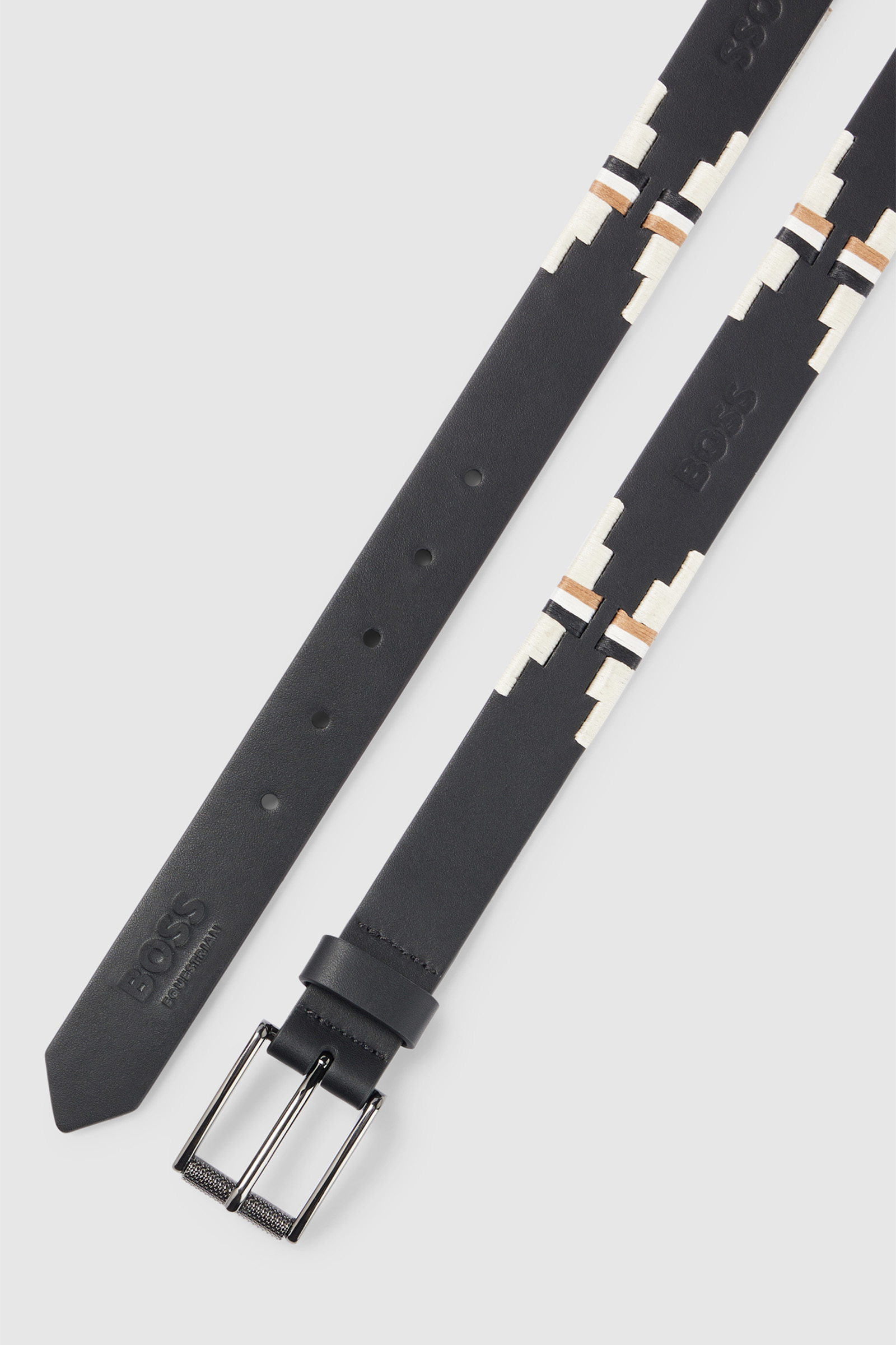 Ceinture polo embl&eacute;matique Boss