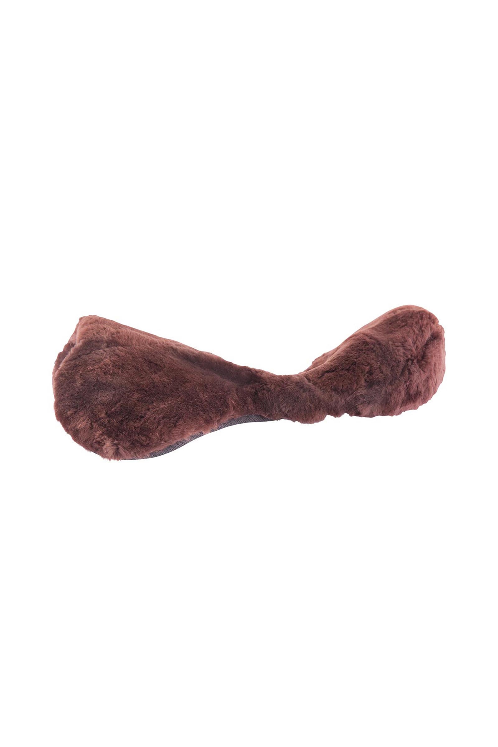 Brown BR housse de siège en peau de mouton pour selle