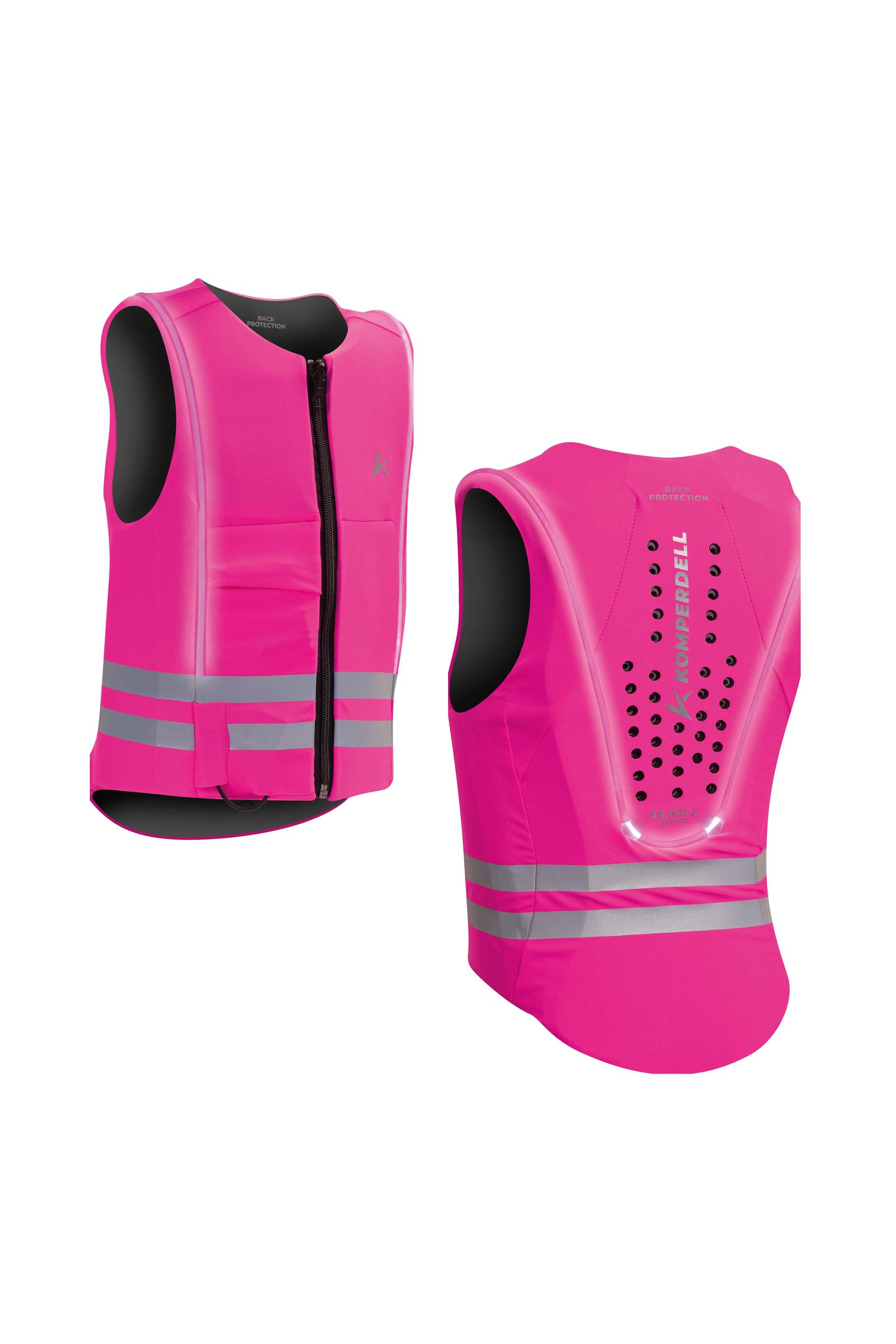 Komperdell Ballistic High Visibility Junior Protecteur dorsal, r&eacute;versible