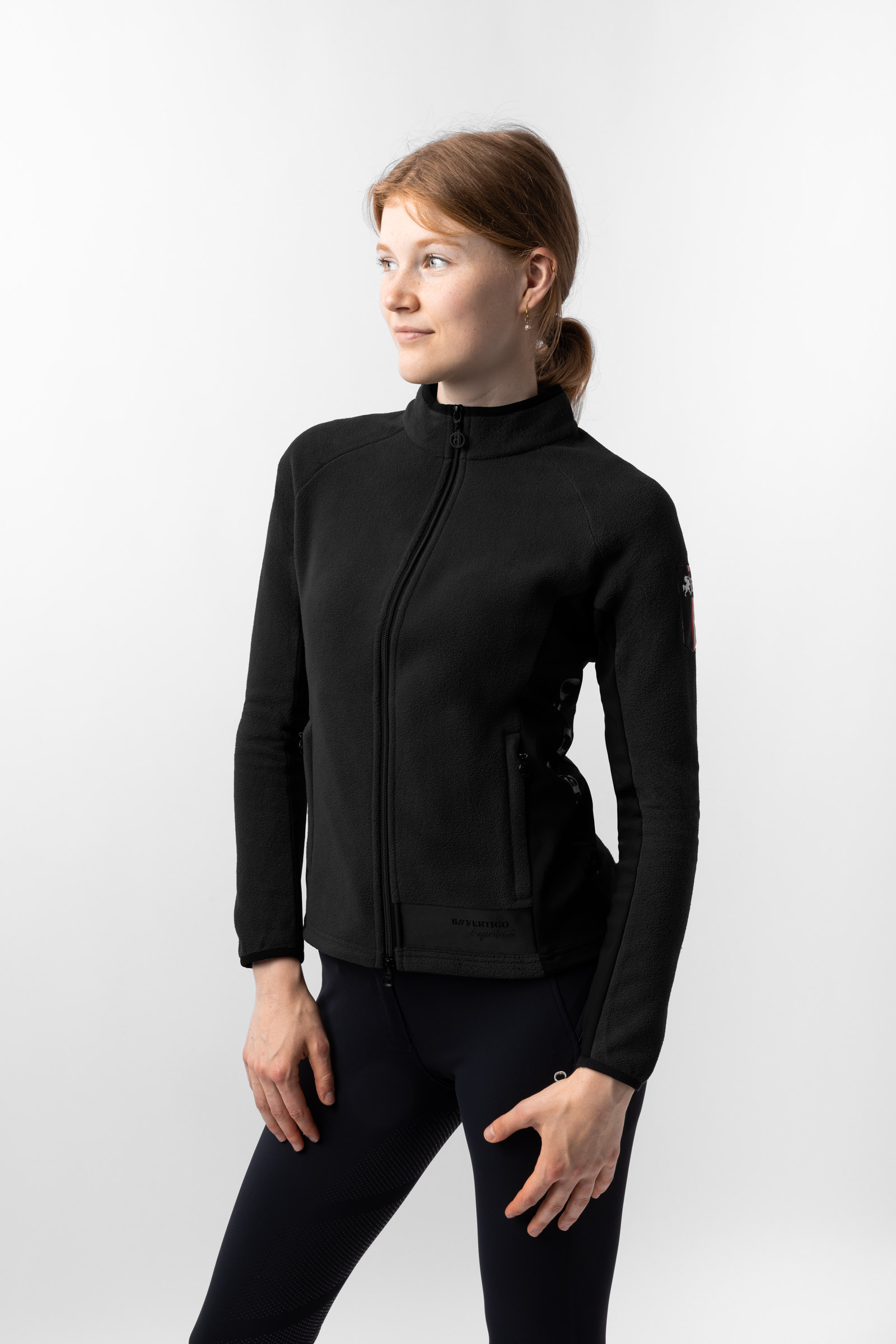Veste d'&eacute;quitation en polaire stretch B Vertigo Cleo pour femme