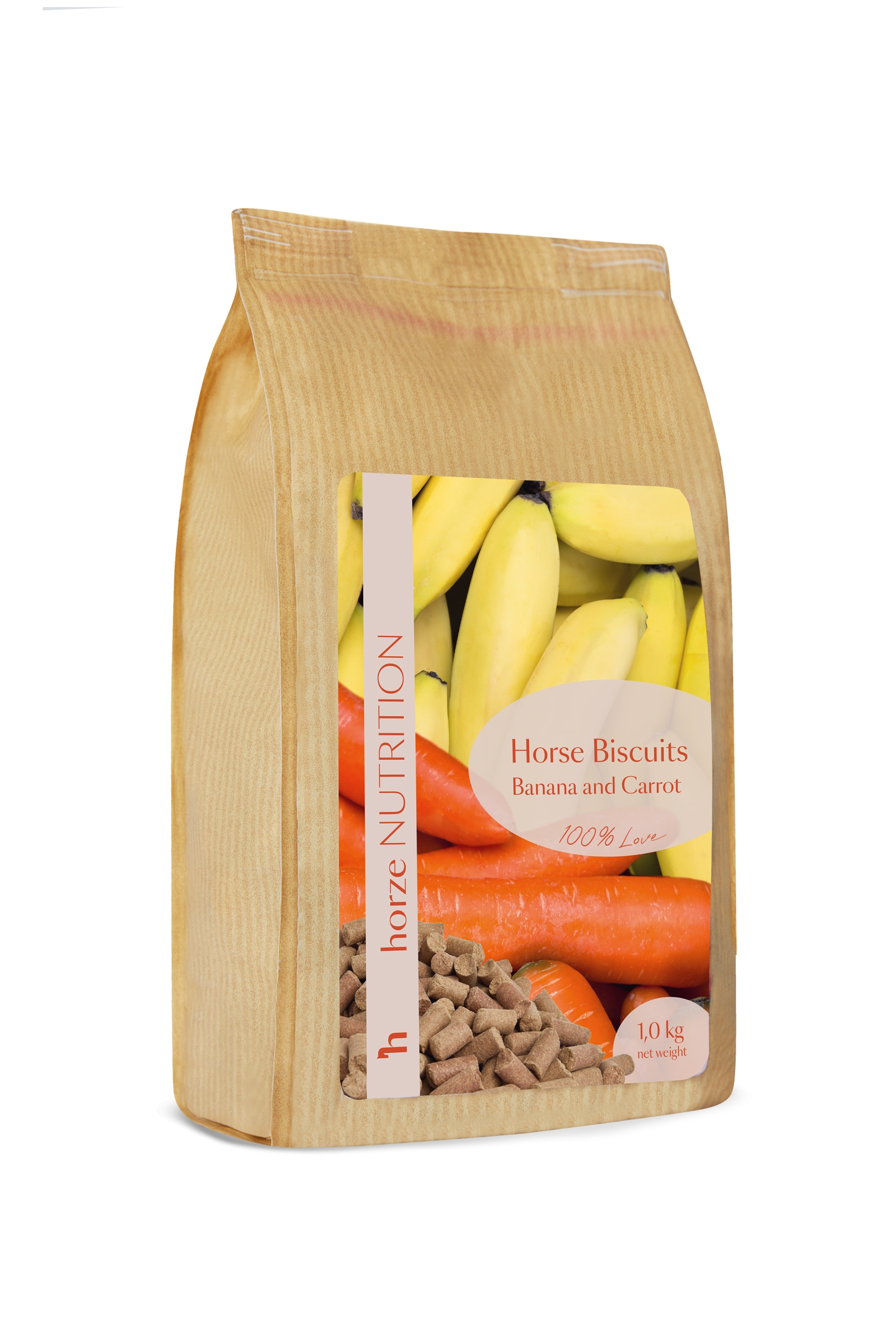 Biscuits Horze Banane & Carotte, Friandises 1 kg