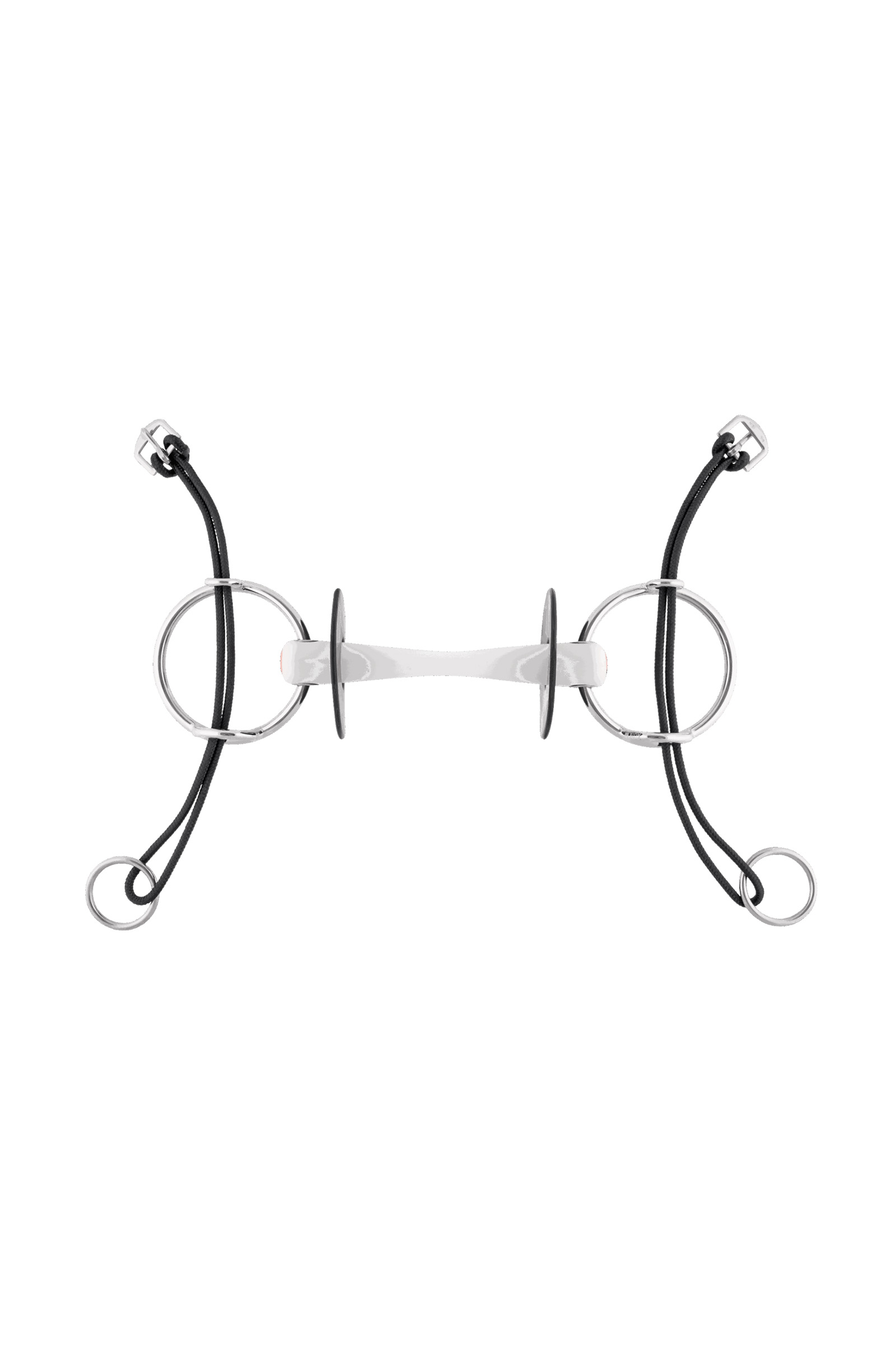 Mors de filet Sprenger Nathe Releveur 20 mm avec Canon Flexible Cintré (anneaux 50 mm)