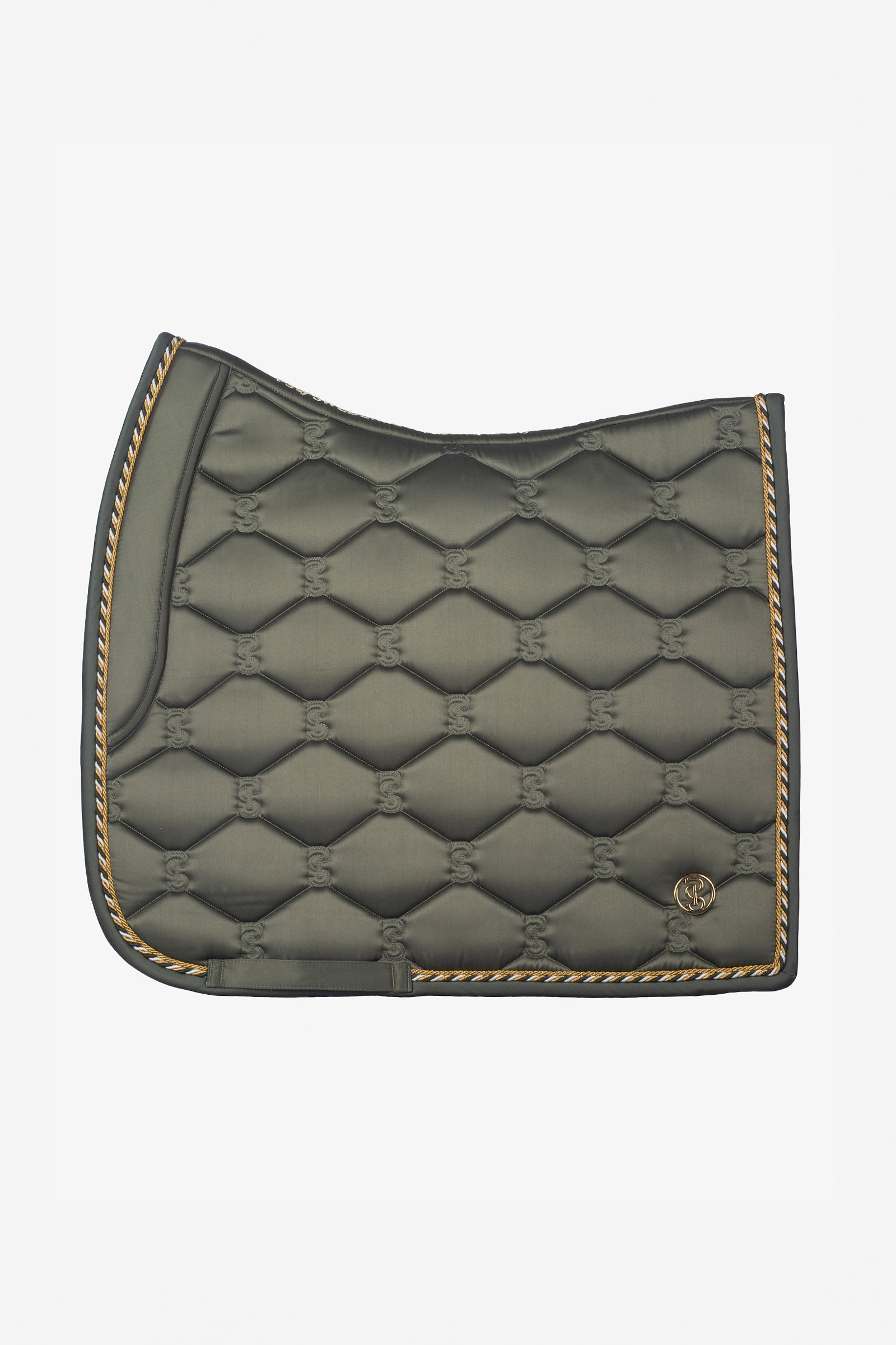 VIntage green Tapis de selle de dressage PS of Sweden Signature