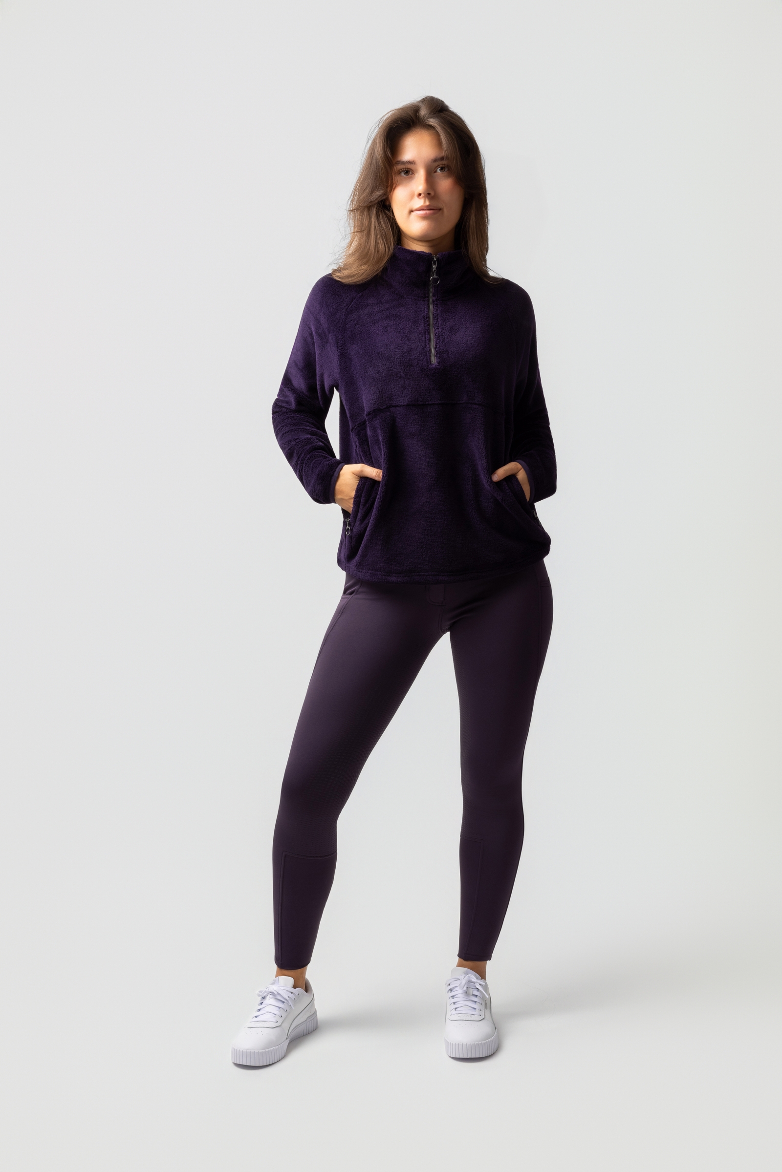 Horze Frieda Pull en polaire anorak pour femmes