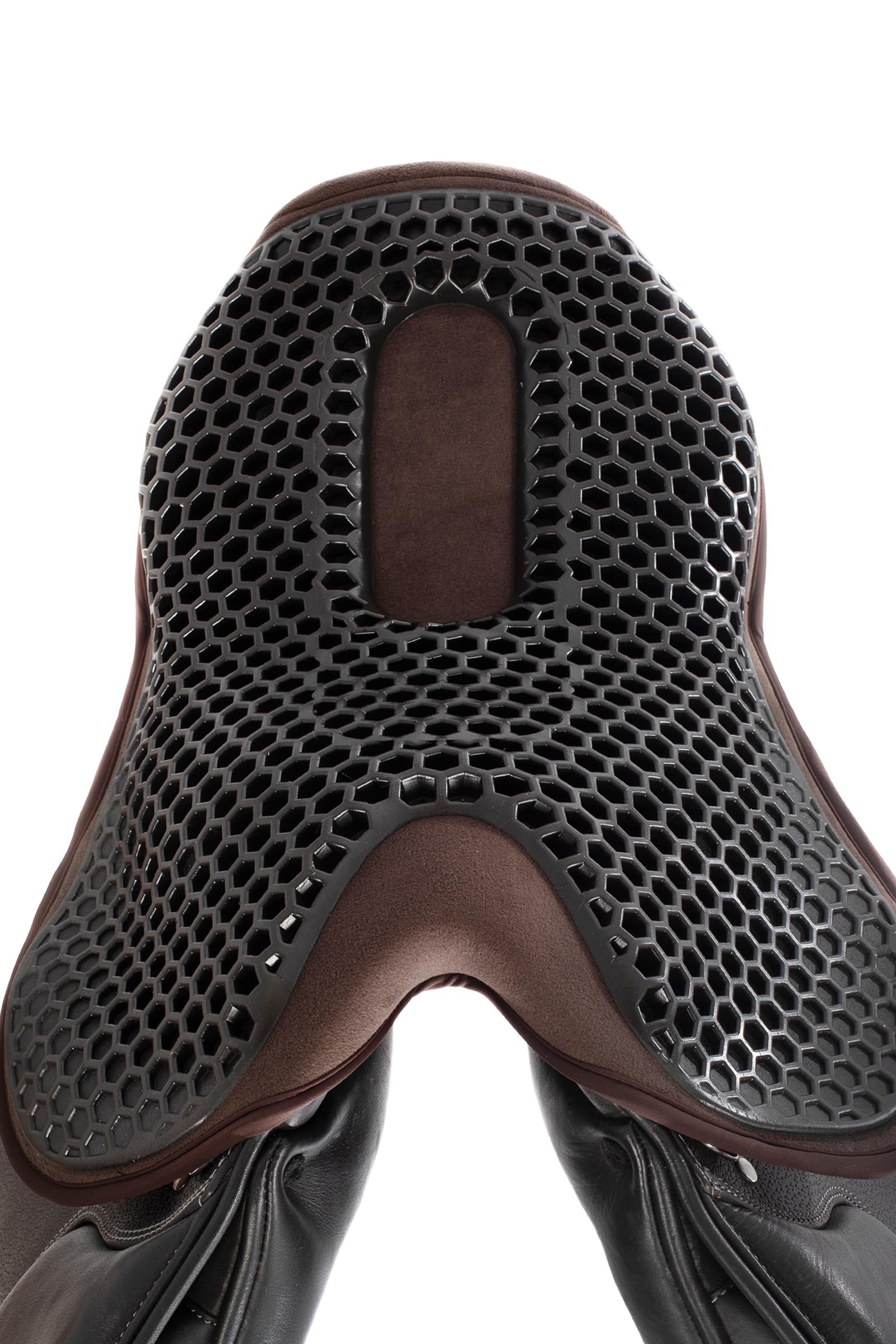 Acavallo couvre-si&egrave;ge Ortho coccyx obstacle Hexa gel ext&eacute;rieur Dri-Lex, 20 mm  