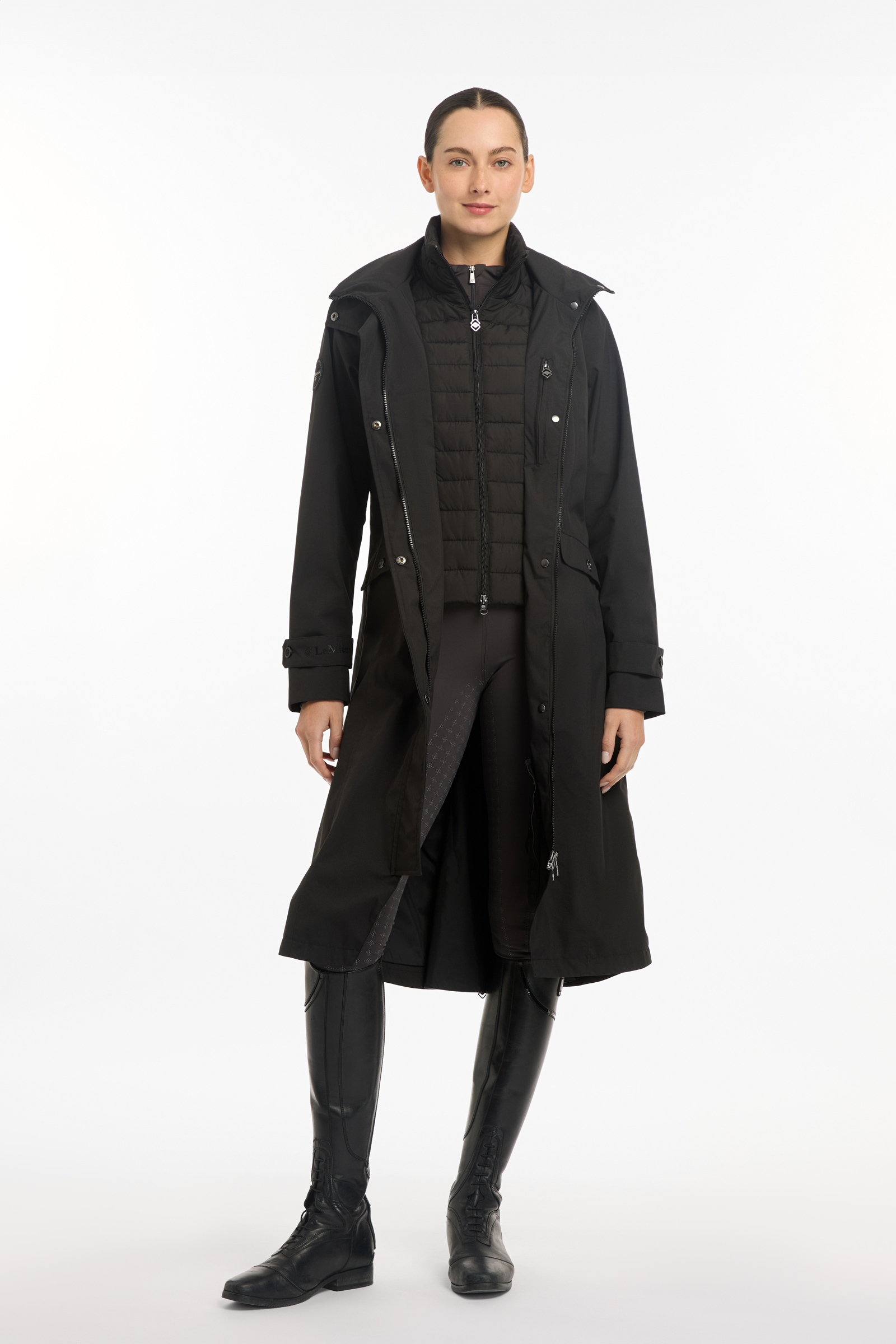 LeMieux Amelie manteau d&rsquo;&eacute;quitation imperm&eacute;able et l&eacute;ger pour femme