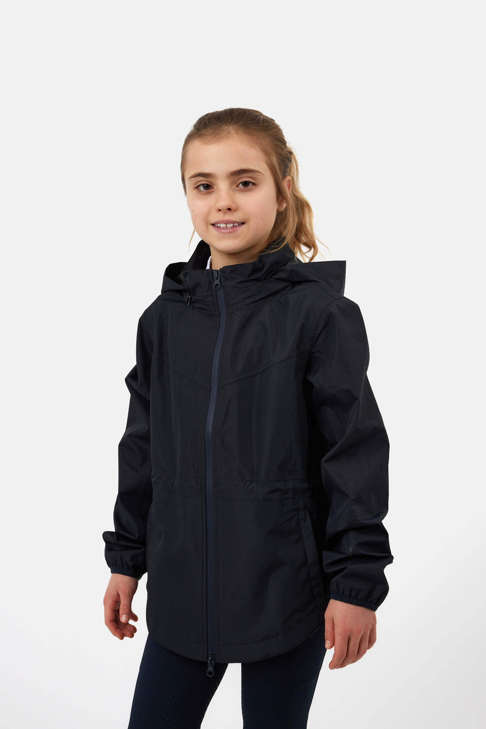 Horze Young Rider Fiora veste imperm&eacute;able avec capuche escamotable