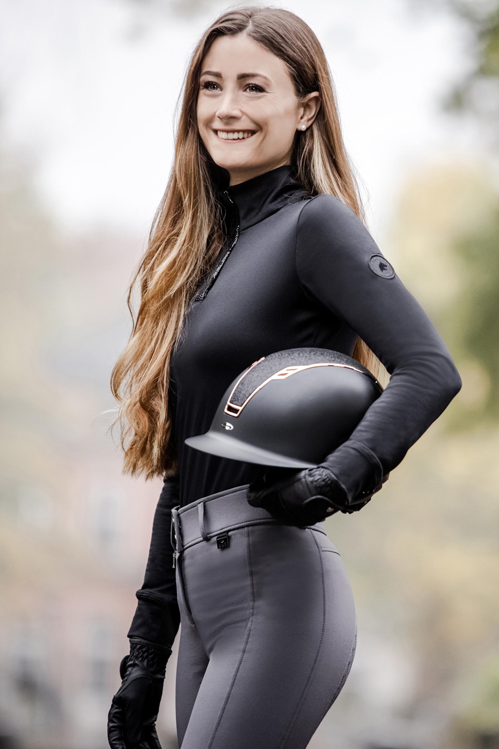 SWING H22 shine casque de &eacute;quitation