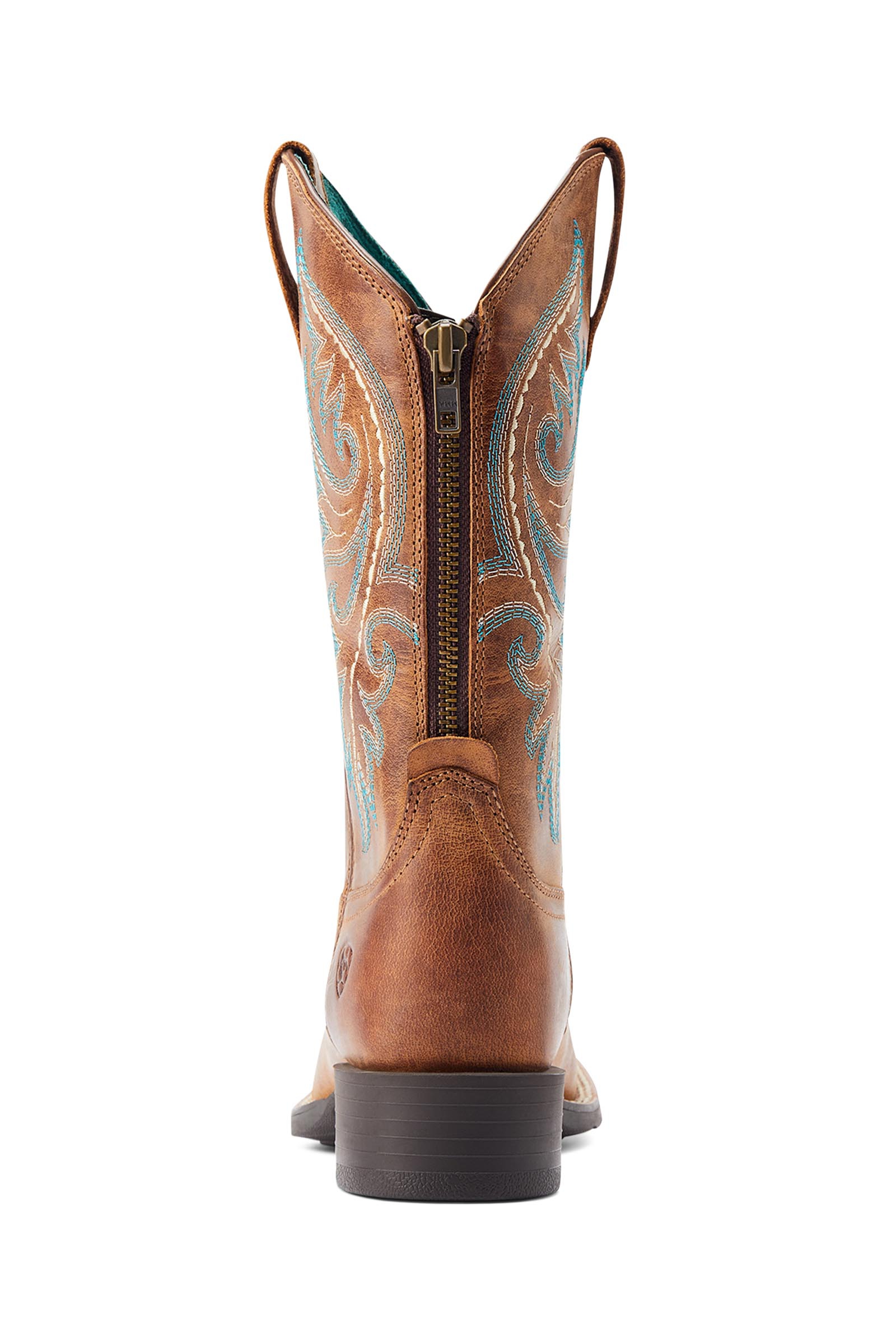 Ariat Round Up Back Zip Bottes western femme avec fermeture arri&egrave;re