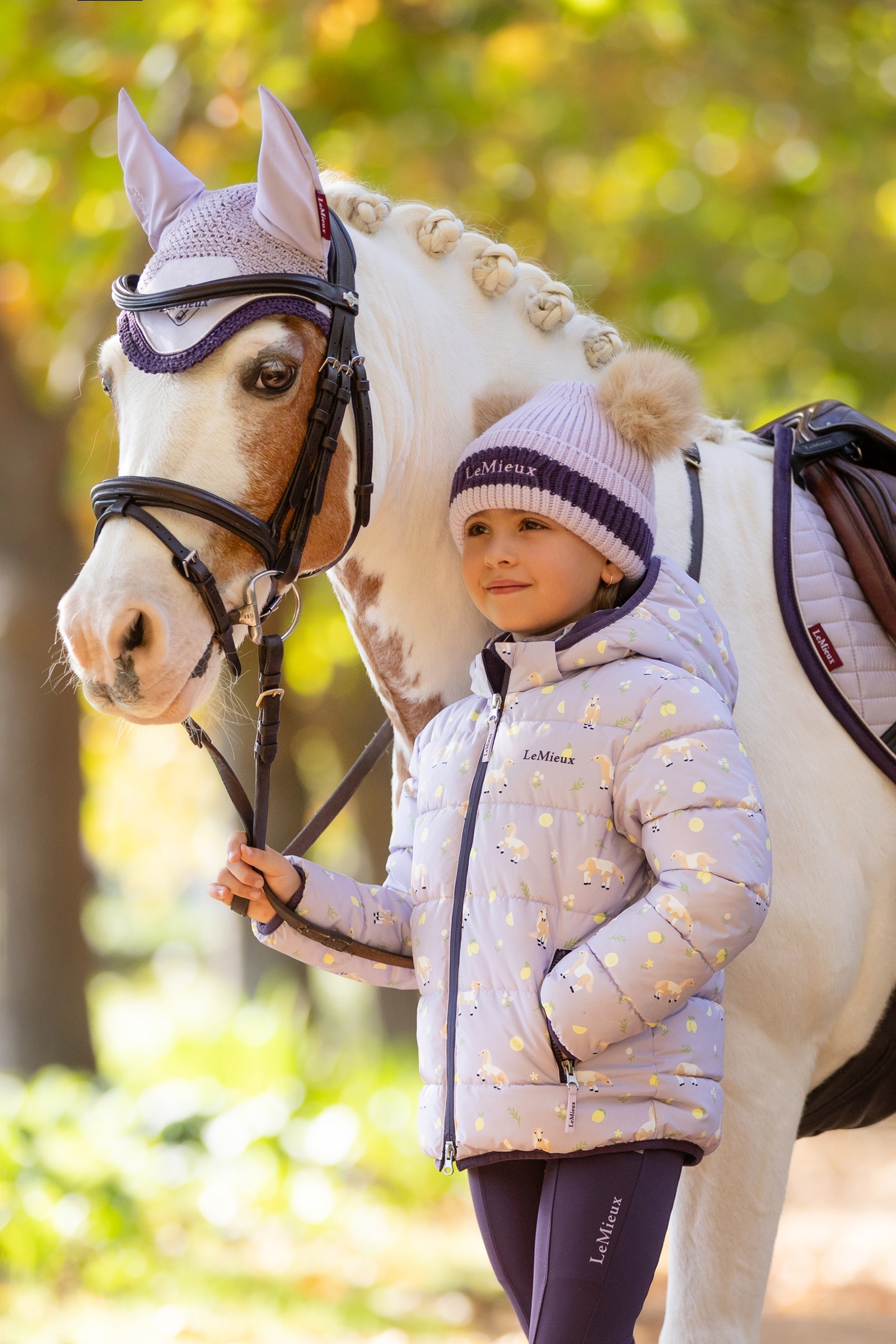 LeMieux Mini Lilo veste matelassée pour enfant