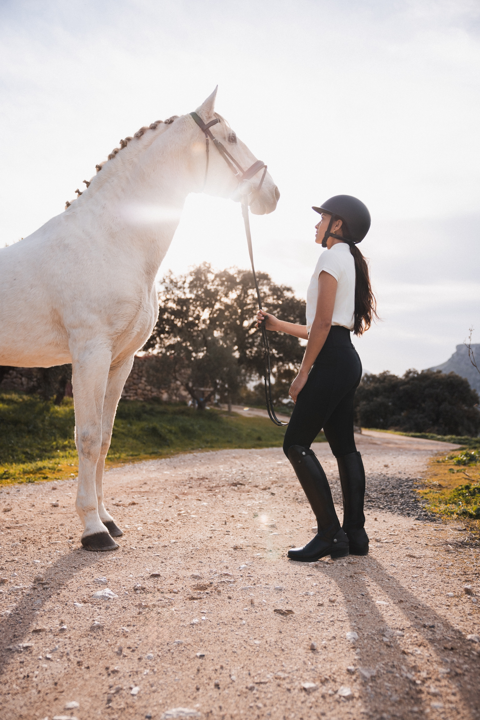 Horze Sophia legging d'&eacute;quitation &agrave; fond int&eacute;gral pour femme  