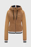 Sweat à capuche hybride Boss Riva Teddy Zip