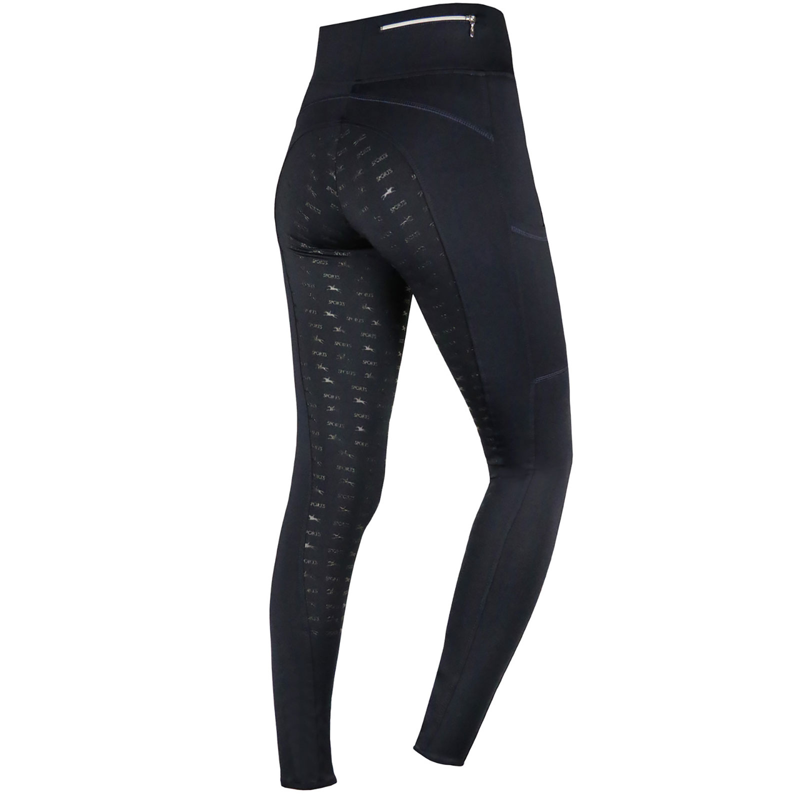 Leggings d'équitation Schockemöhle Sports, fond peau avec poche