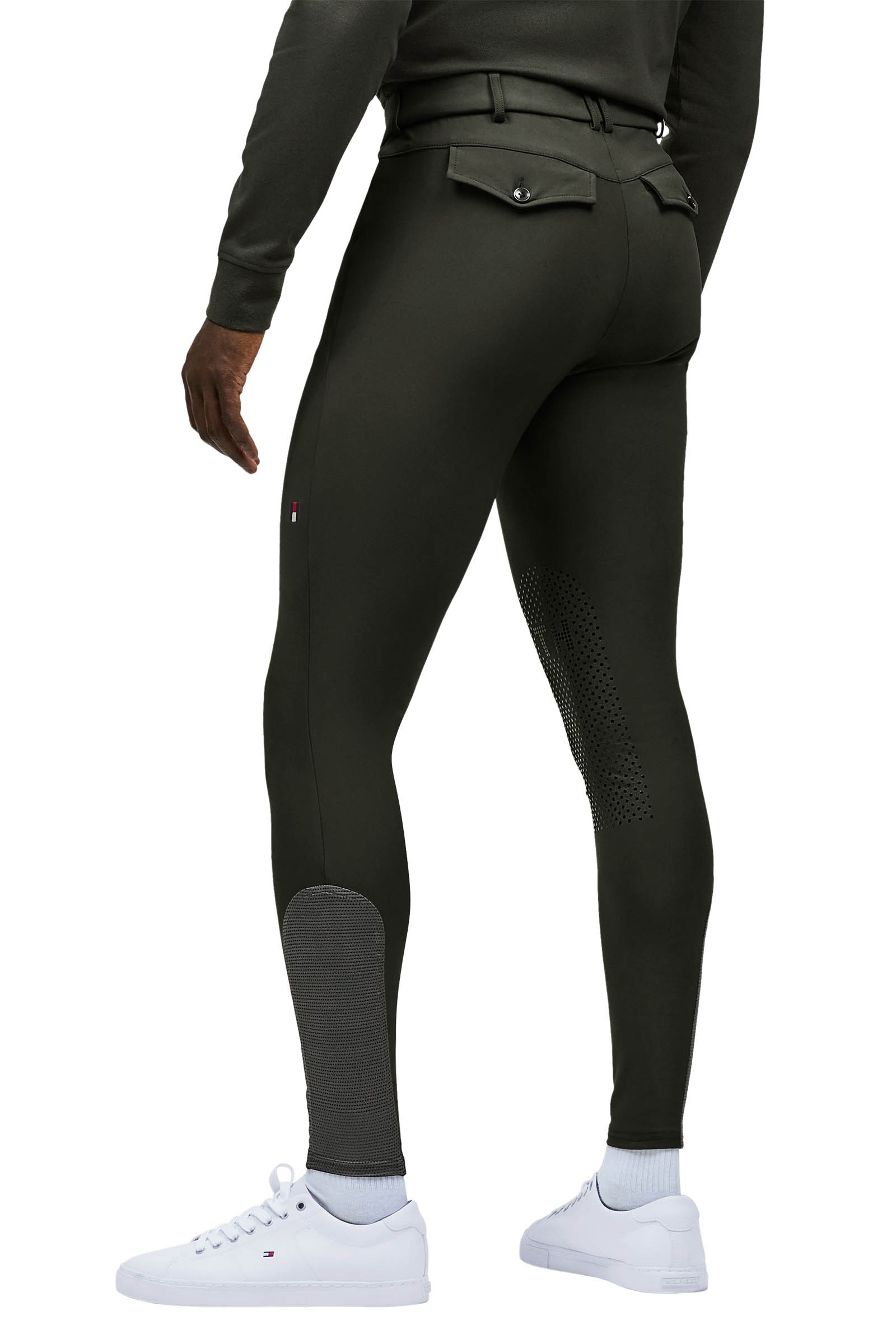 Tommy Hilfiger Equestrian Pro Culottes d'équitation avec Grip aux Genoux Toute l'Année