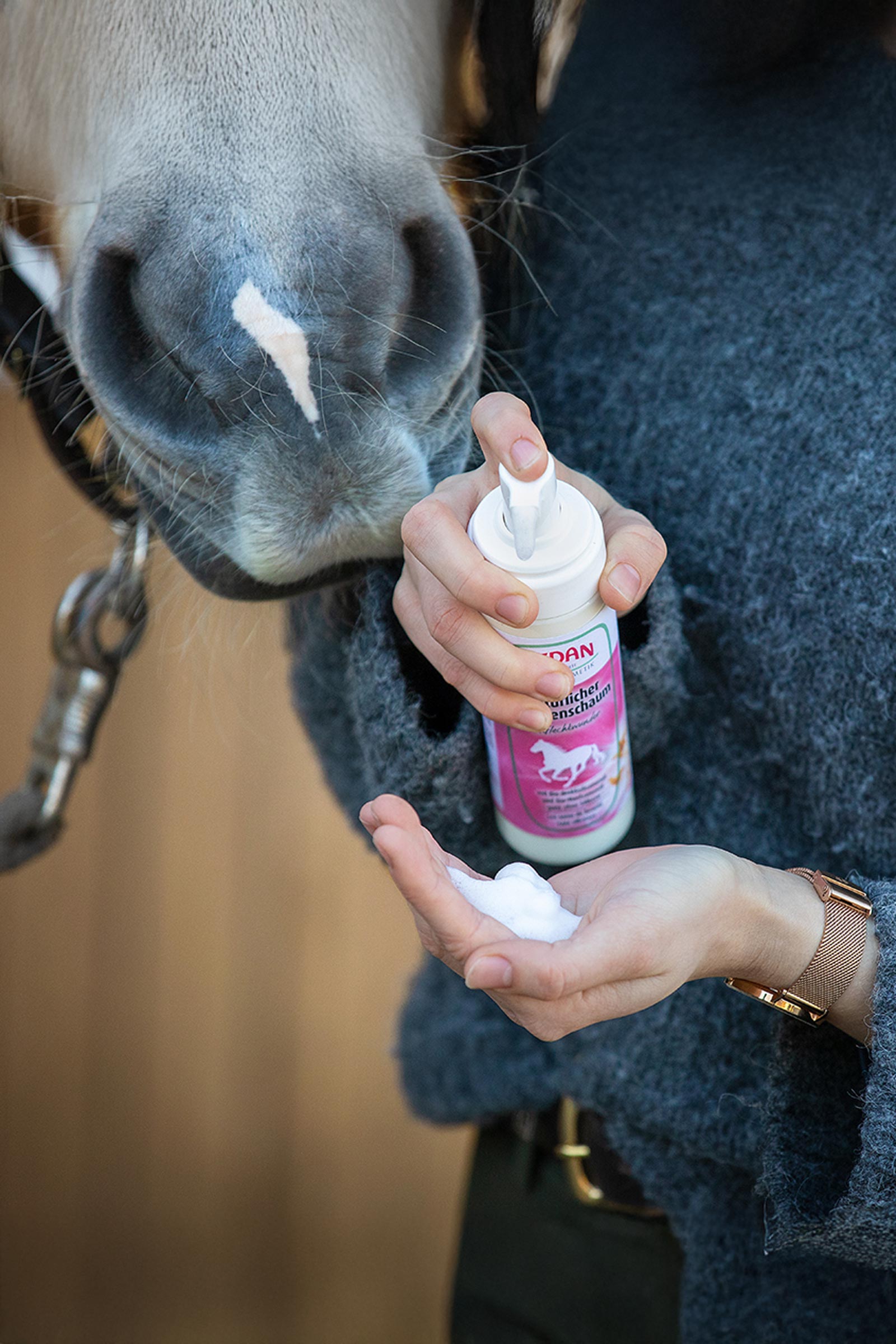 Zedan Mousse naturelle pour la crinière, 200ml