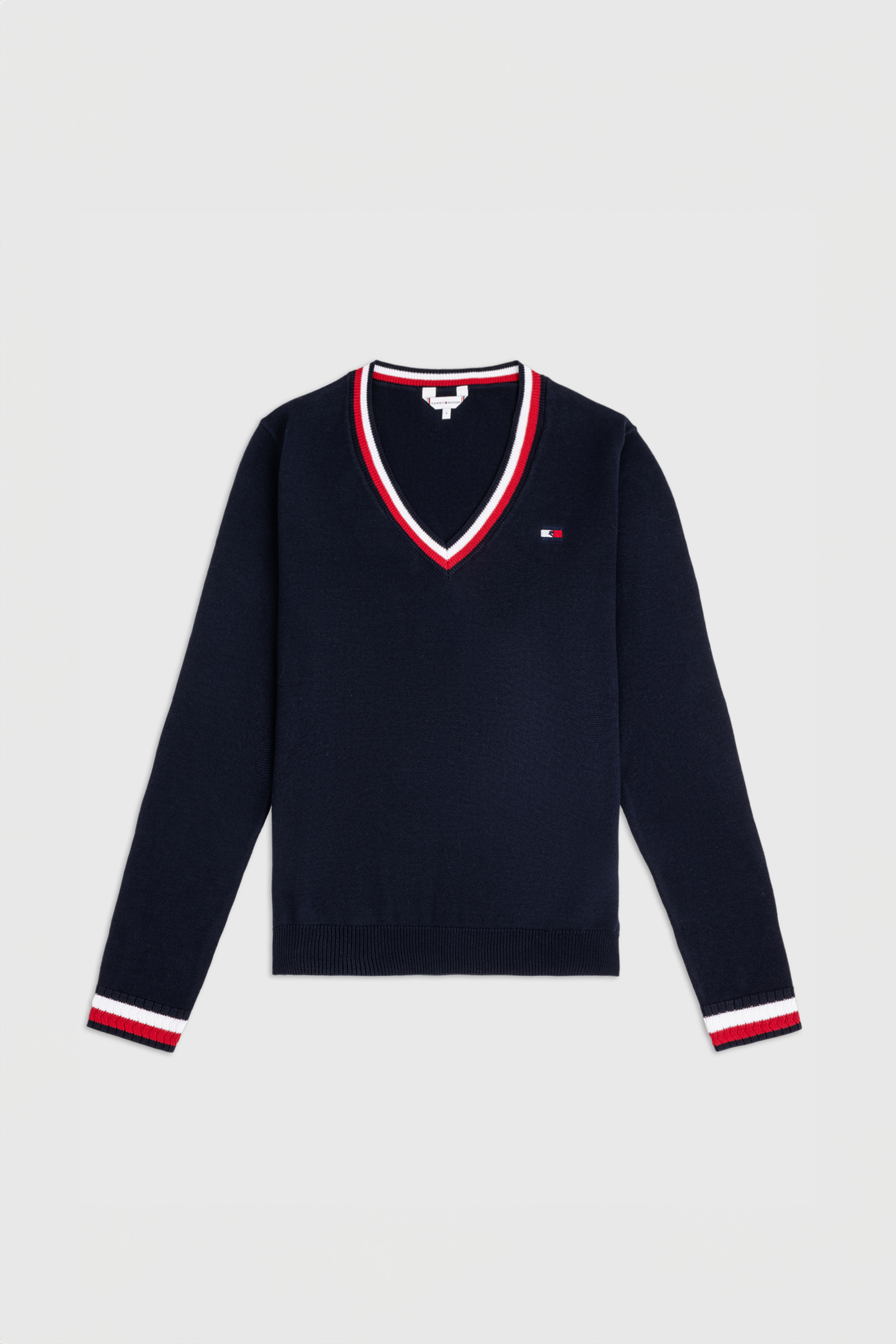 Tommy Hilfiger Equestrian Indiana pull col en V pour femme