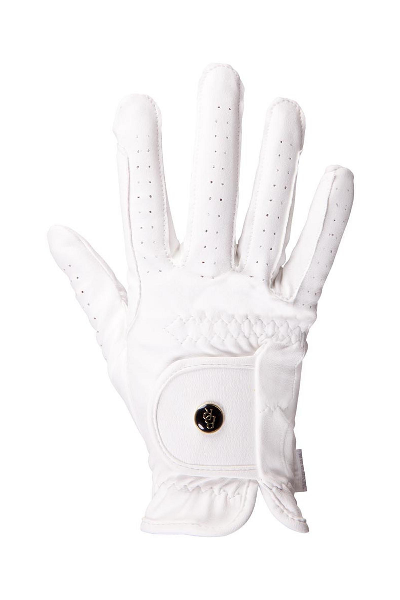 White BR Pro gants d&rsquo;&eacute;quitation toutes saisons