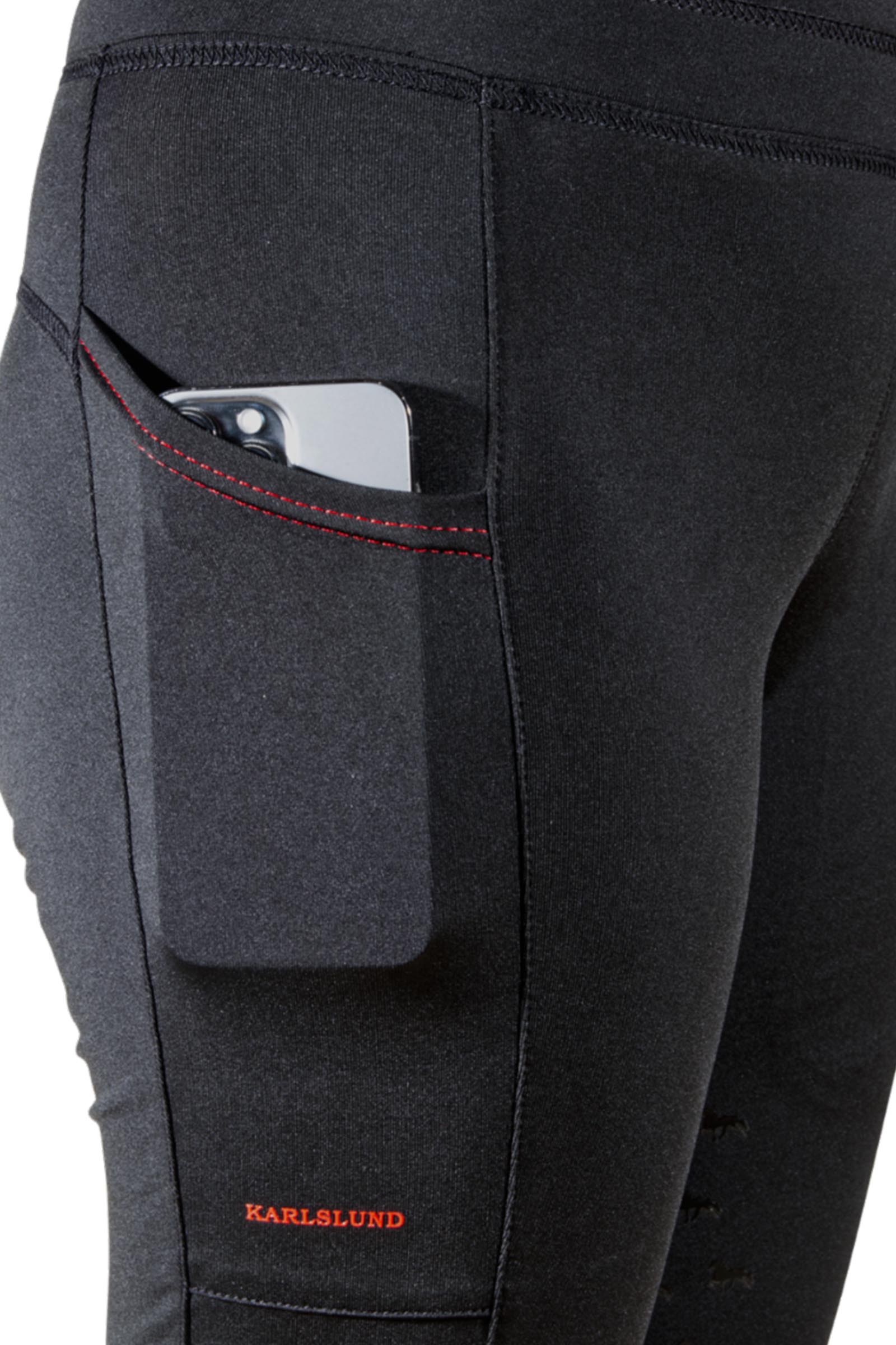 Karlslund Galdur Legging d&rsquo;&eacute;quitation jodhpur femme avec grip int&eacute;gral