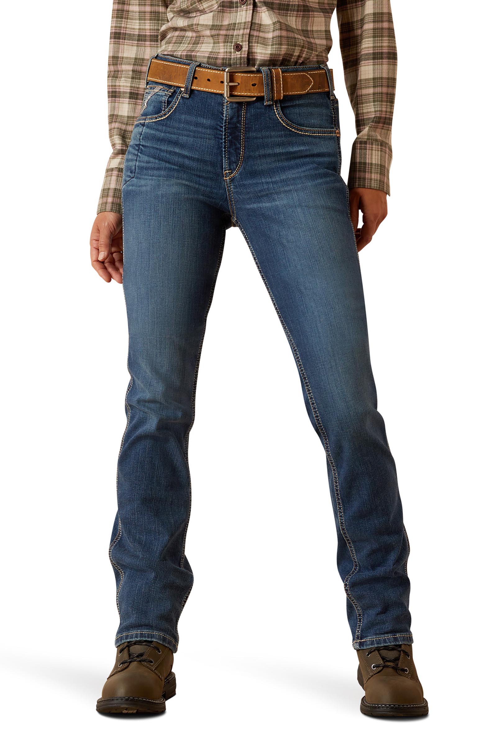 Ariat Rebar HR Riveter Straight Jean femme coupe droite