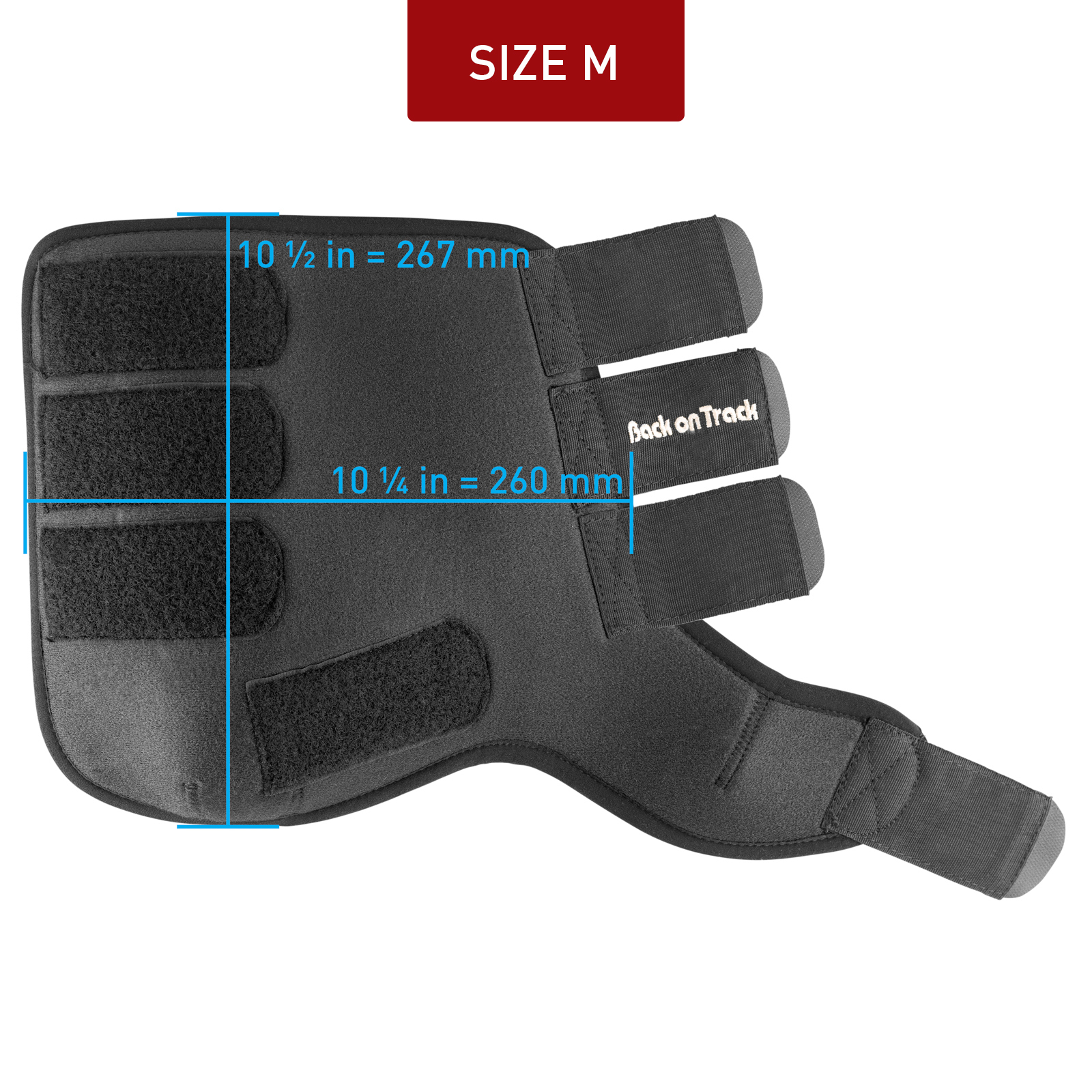 Back On Track, guêtres de travail, antérieur