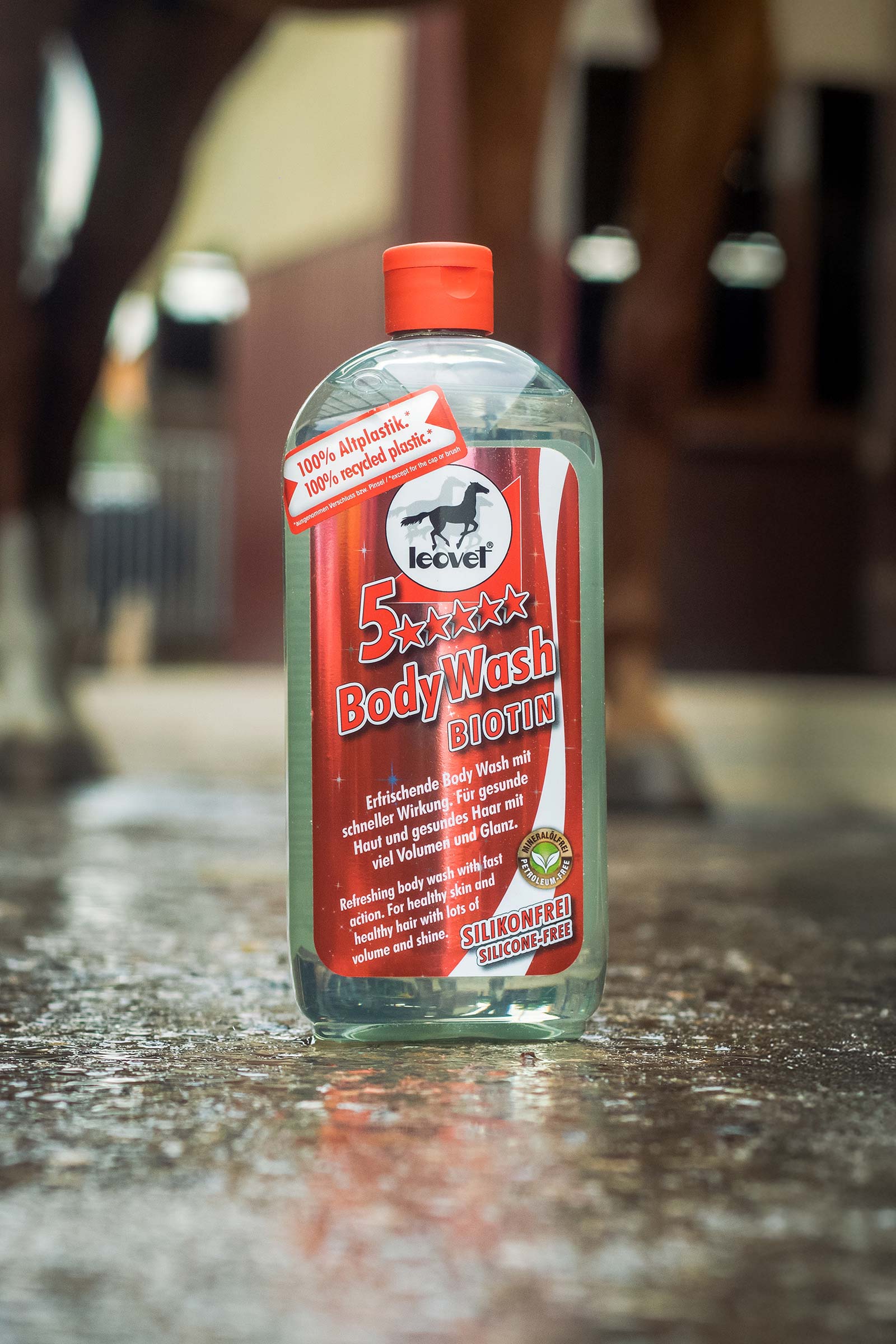 Nettoyant pour le corps Leovet 5-Etoiles Body Wash Biotine