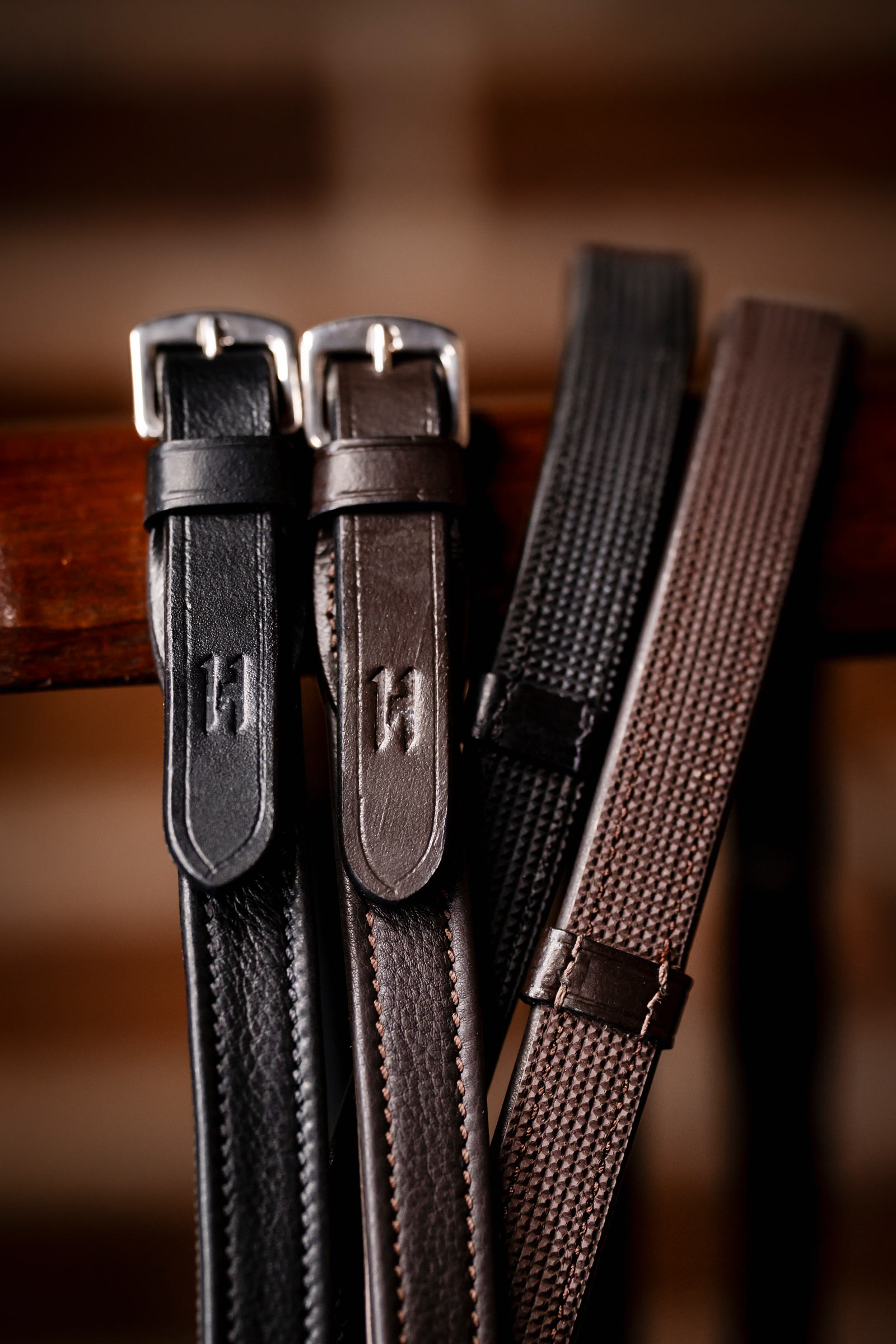 Horseware rênes de saut avec butées