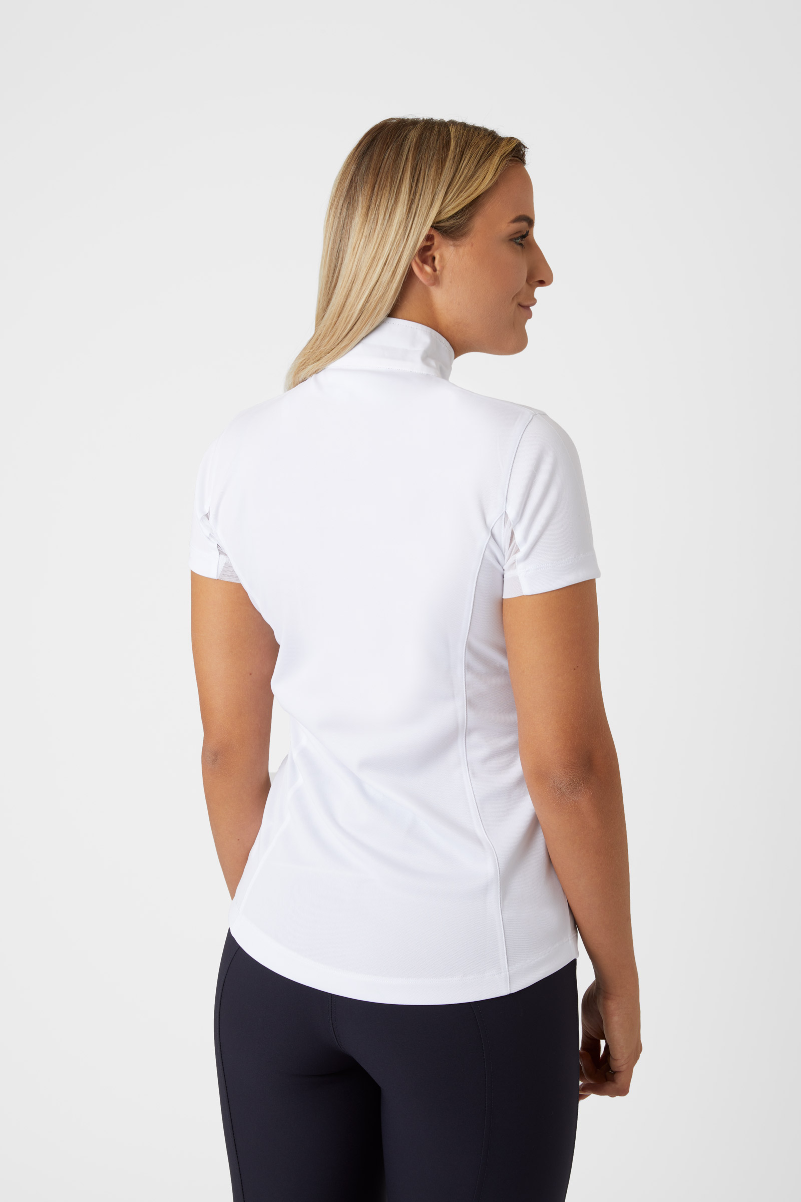 Horze Blaire chemise de concours fonctionnelle femme &agrave; manches courtes