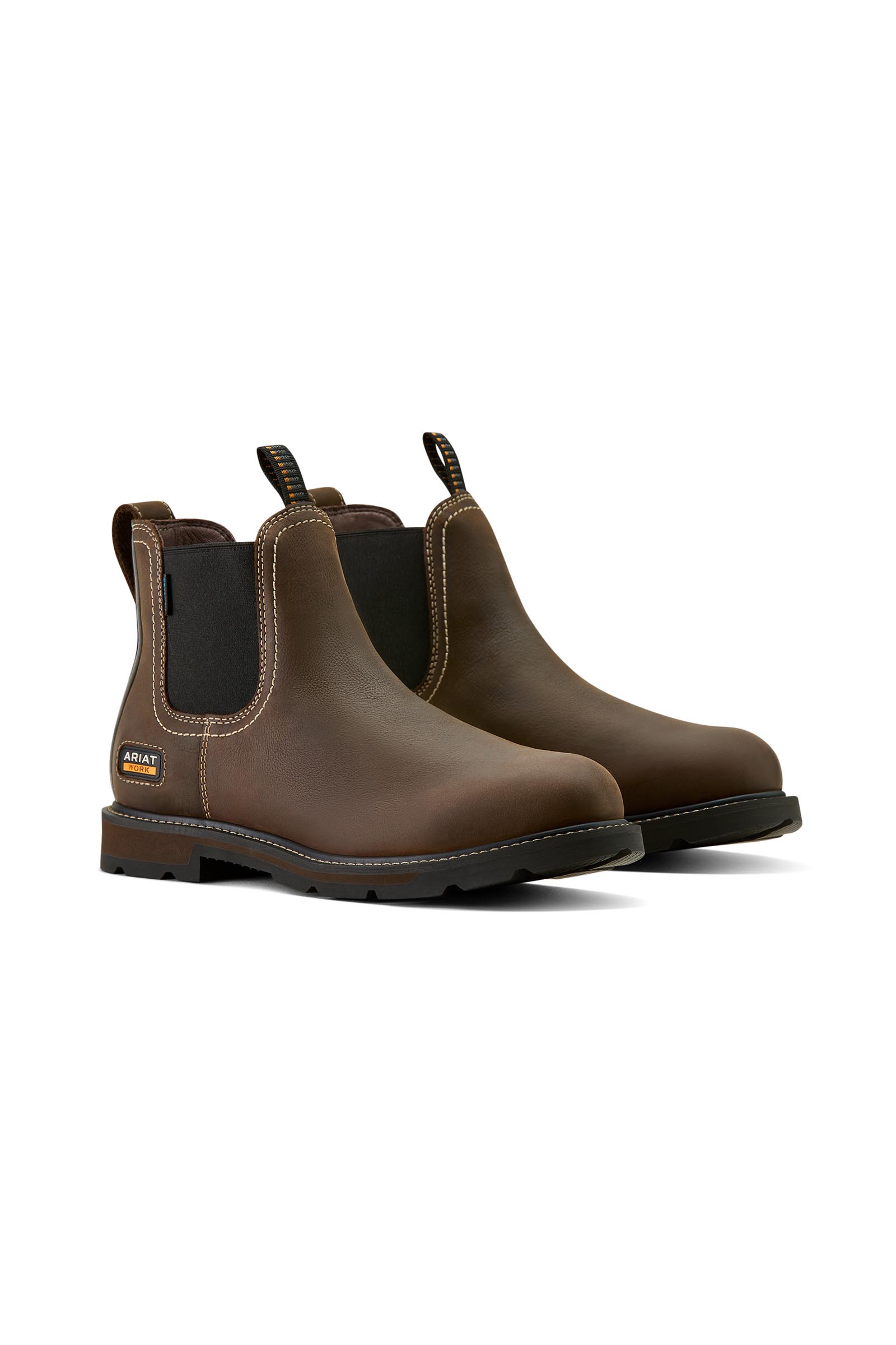 Ariat bottine de sécurité Groundbreaker Chelsea H2O pour hommes avec embout en acier