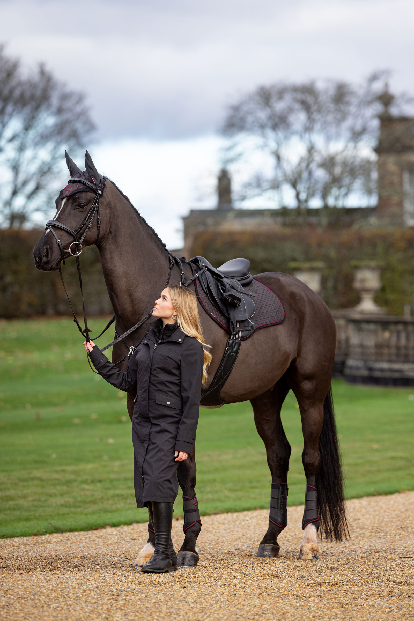 LeMieux Amelie manteau d&rsquo;&eacute;quitation imperm&eacute;able et l&eacute;ger pour femme