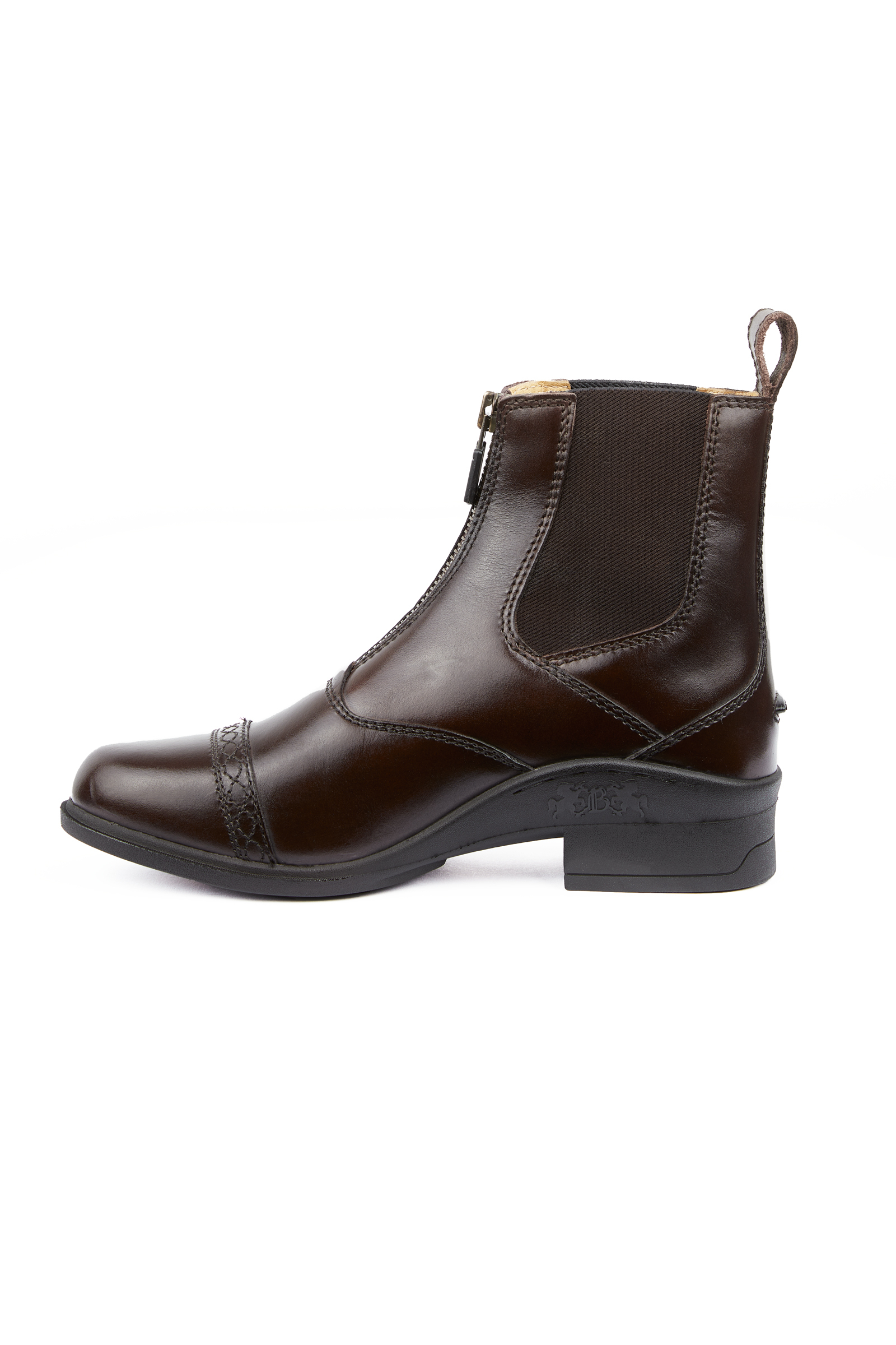 Bottines Jodhpur Cuir fermeture &eacute;clair B Vertigo Saturn, femme
